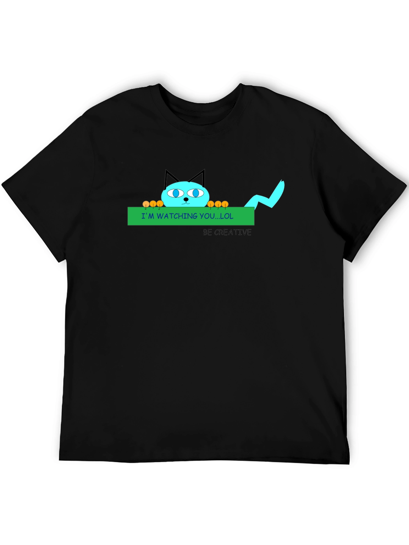 Im Watching You LOL Cat Graphic Tee