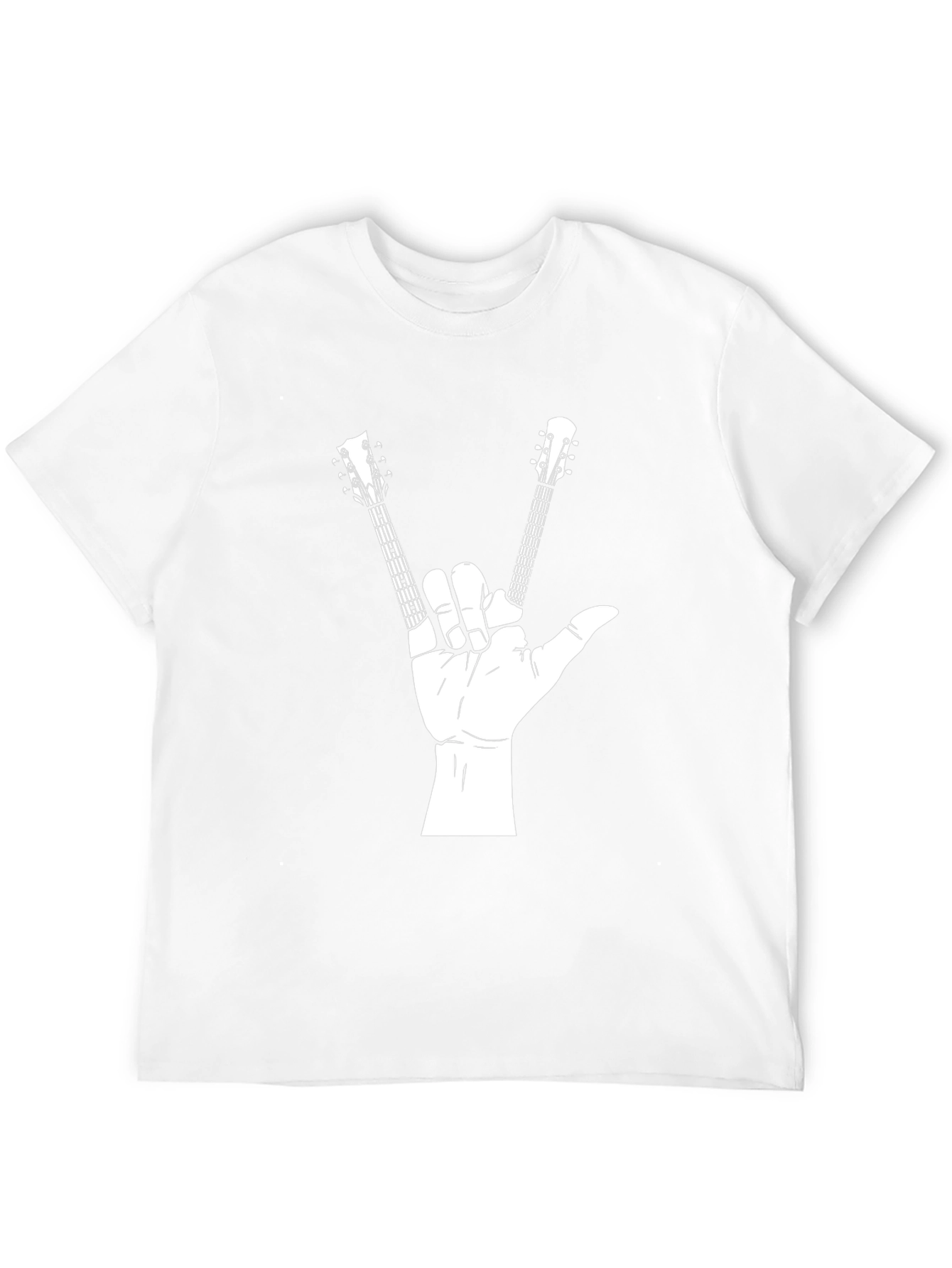 Rock On Guitar Hand T-Shirt