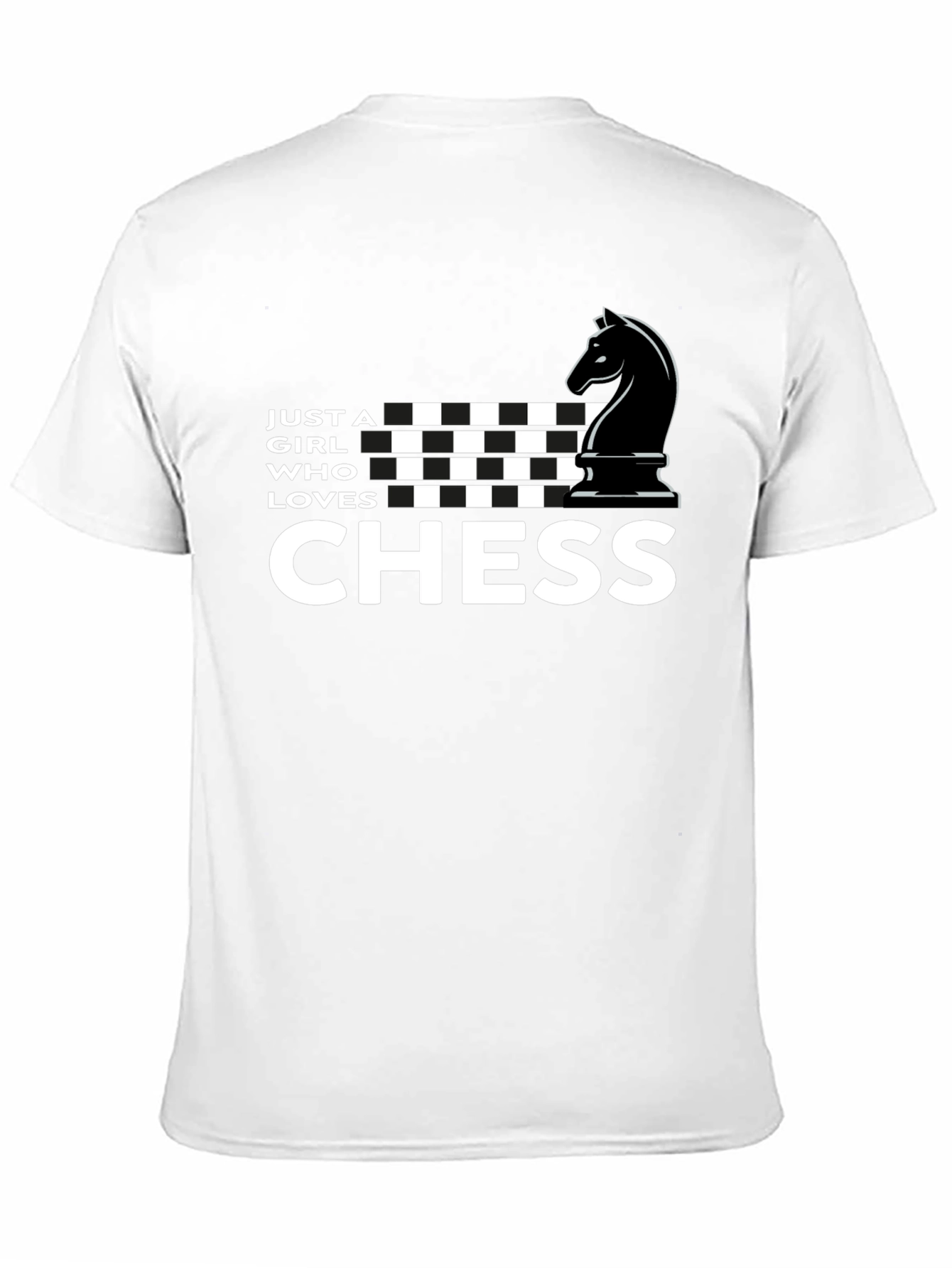 Just A Girl Who Loves Chess - T-Shirt