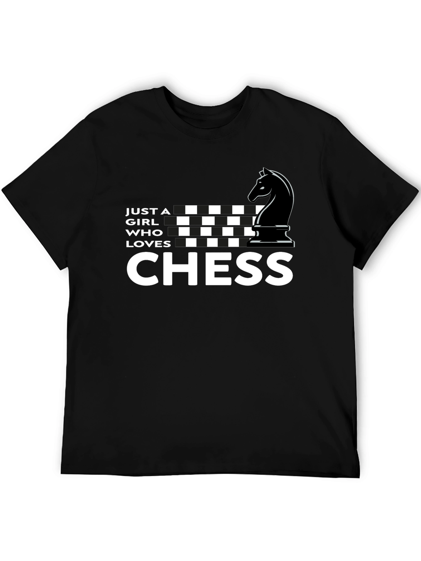 Just A Girl Who Loves Chess - T-Shirt