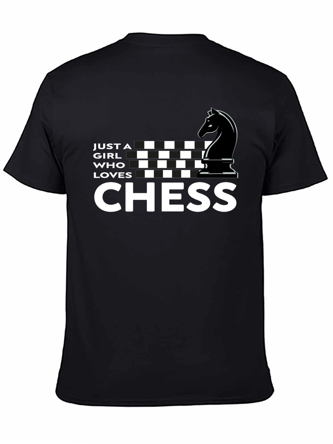 Just A Girl Who Loves Chess - T-Shirt