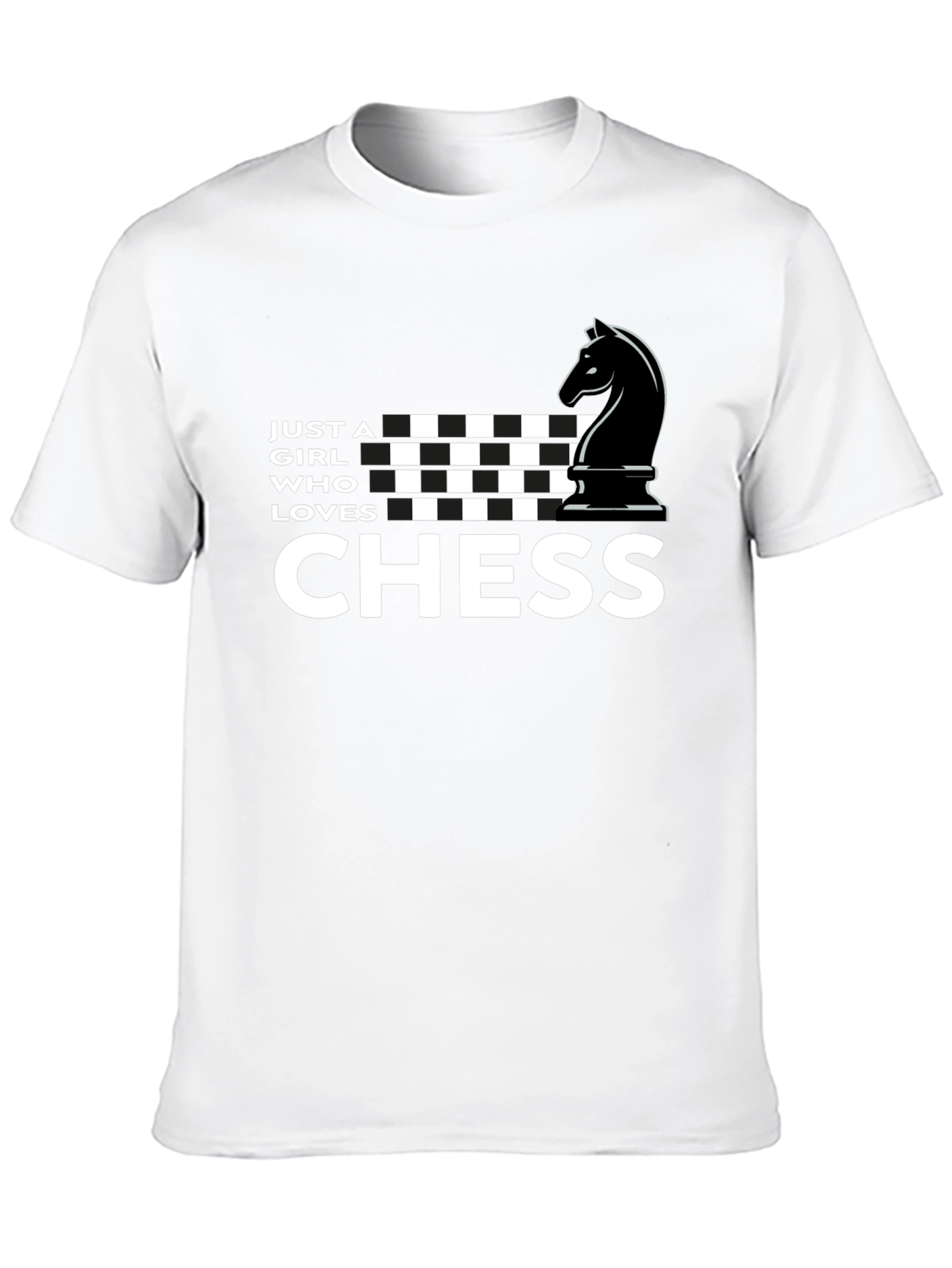 Just A Girl Who Loves Chess - T-Shirt