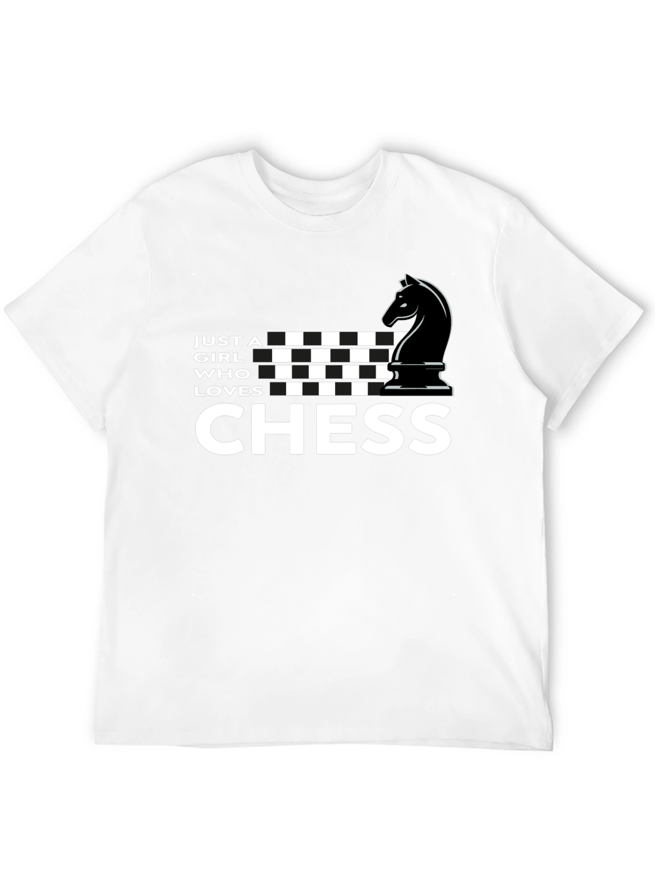 Just A Girl Who Loves Chess - T-Shirt