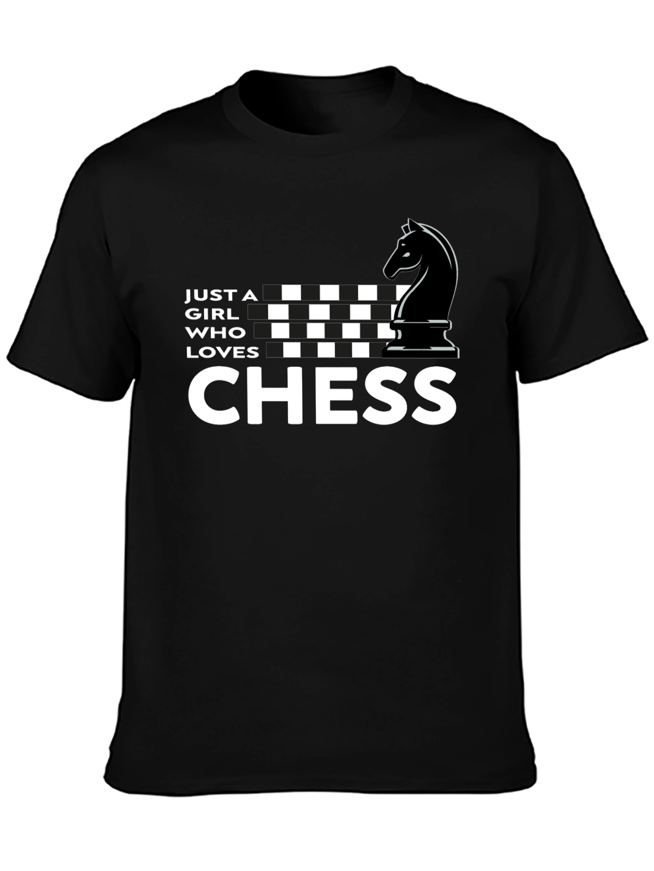 Just A Girl Who Loves Chess - T-Shirt