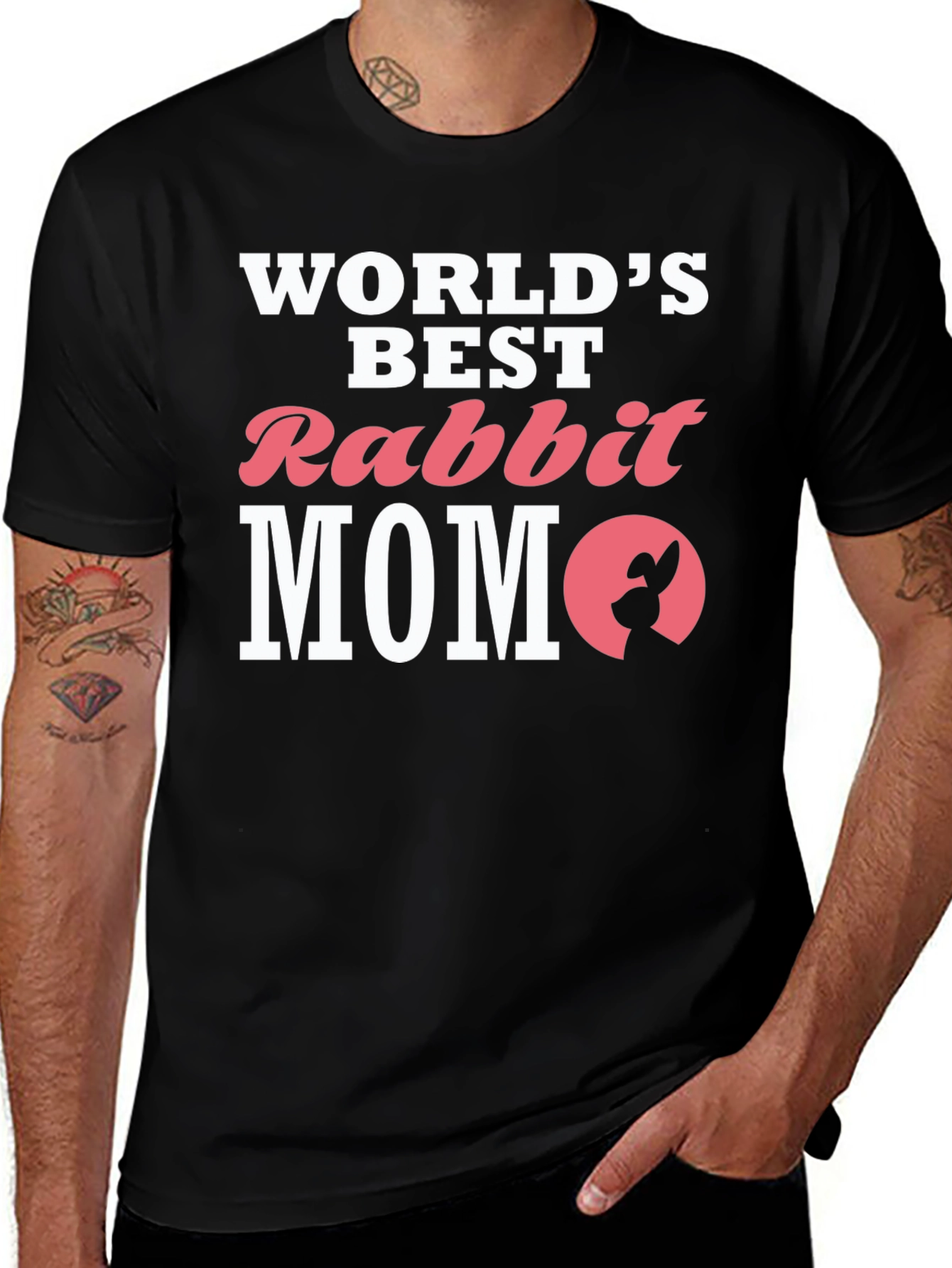 Worlds Best Rabbit Mom T-Shirt