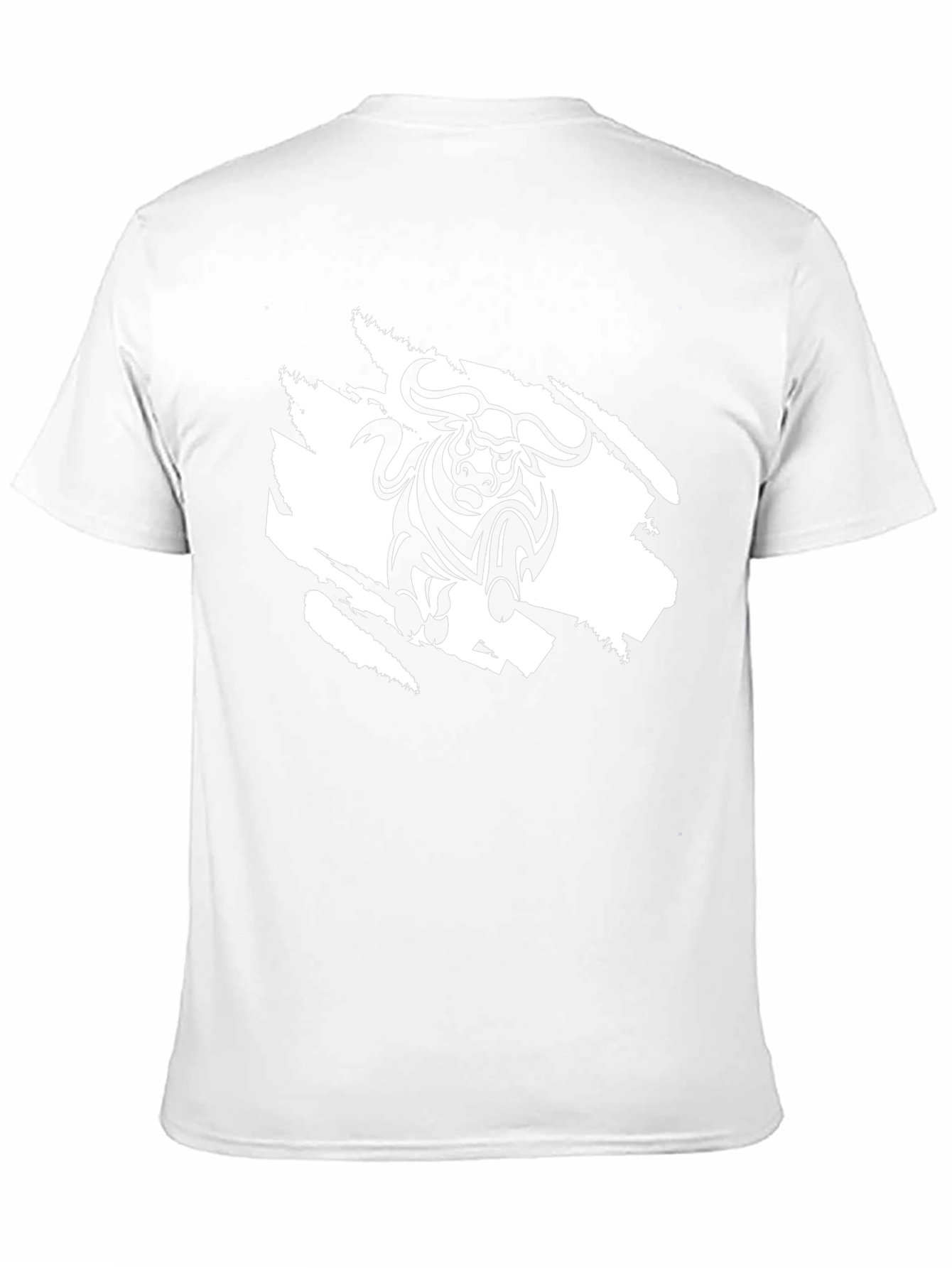 Black Bull Graphic Tee - Stylish Mens T-Shirt