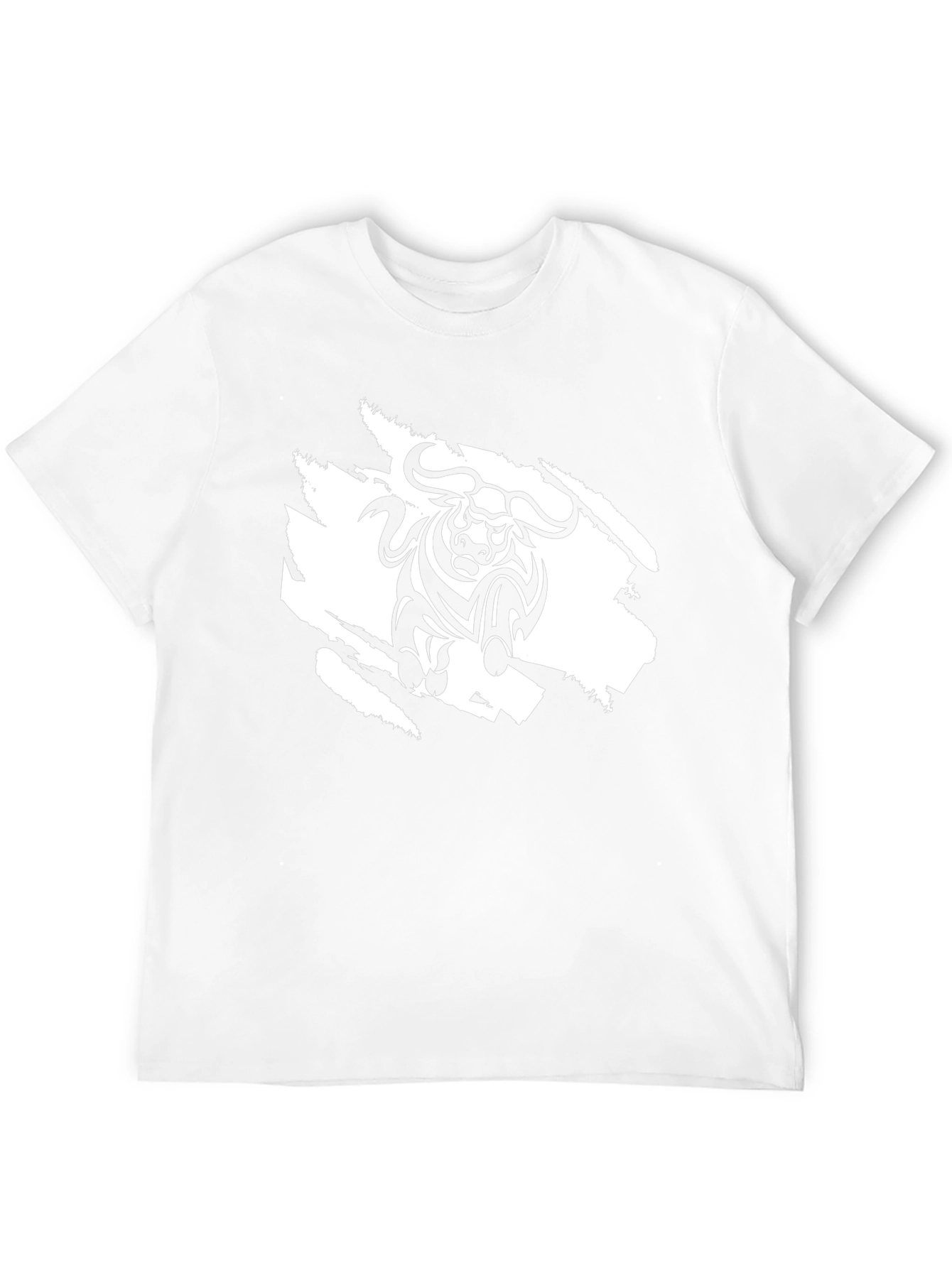 Black Bull Graphic Tee - Stylish Mens T-Shirt