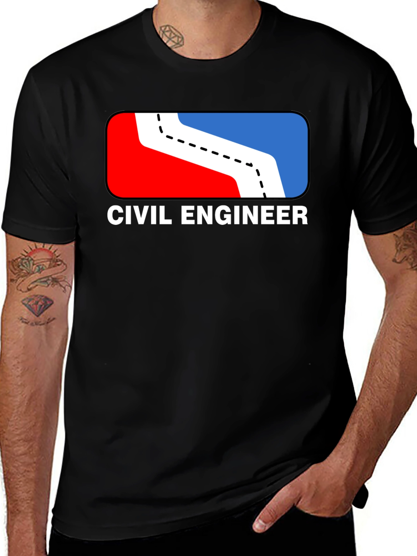 Civil Engineer Graphic T-Shirt