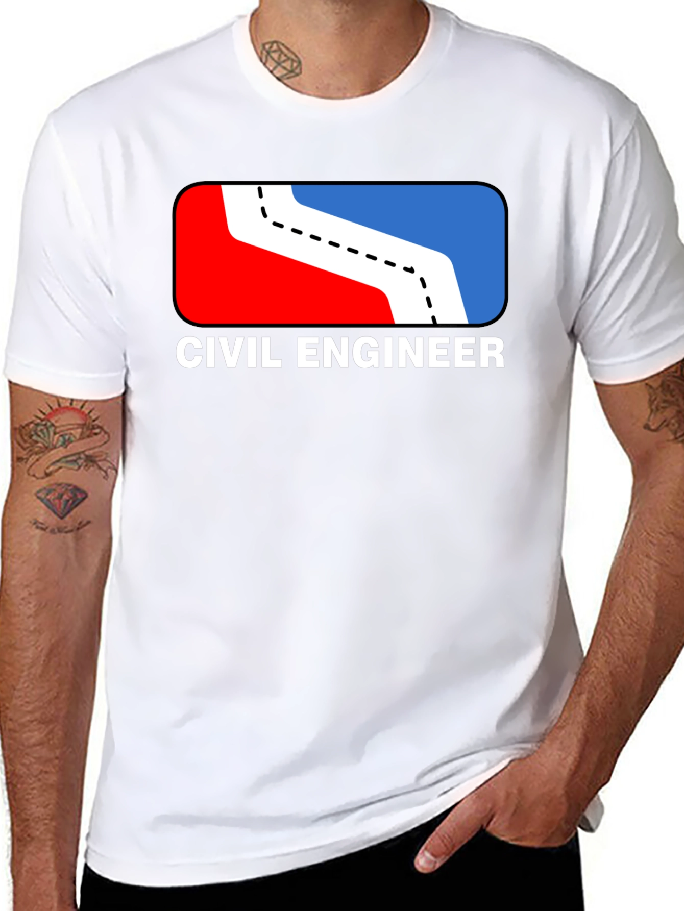 Civil Engineer Graphic T-Shirt