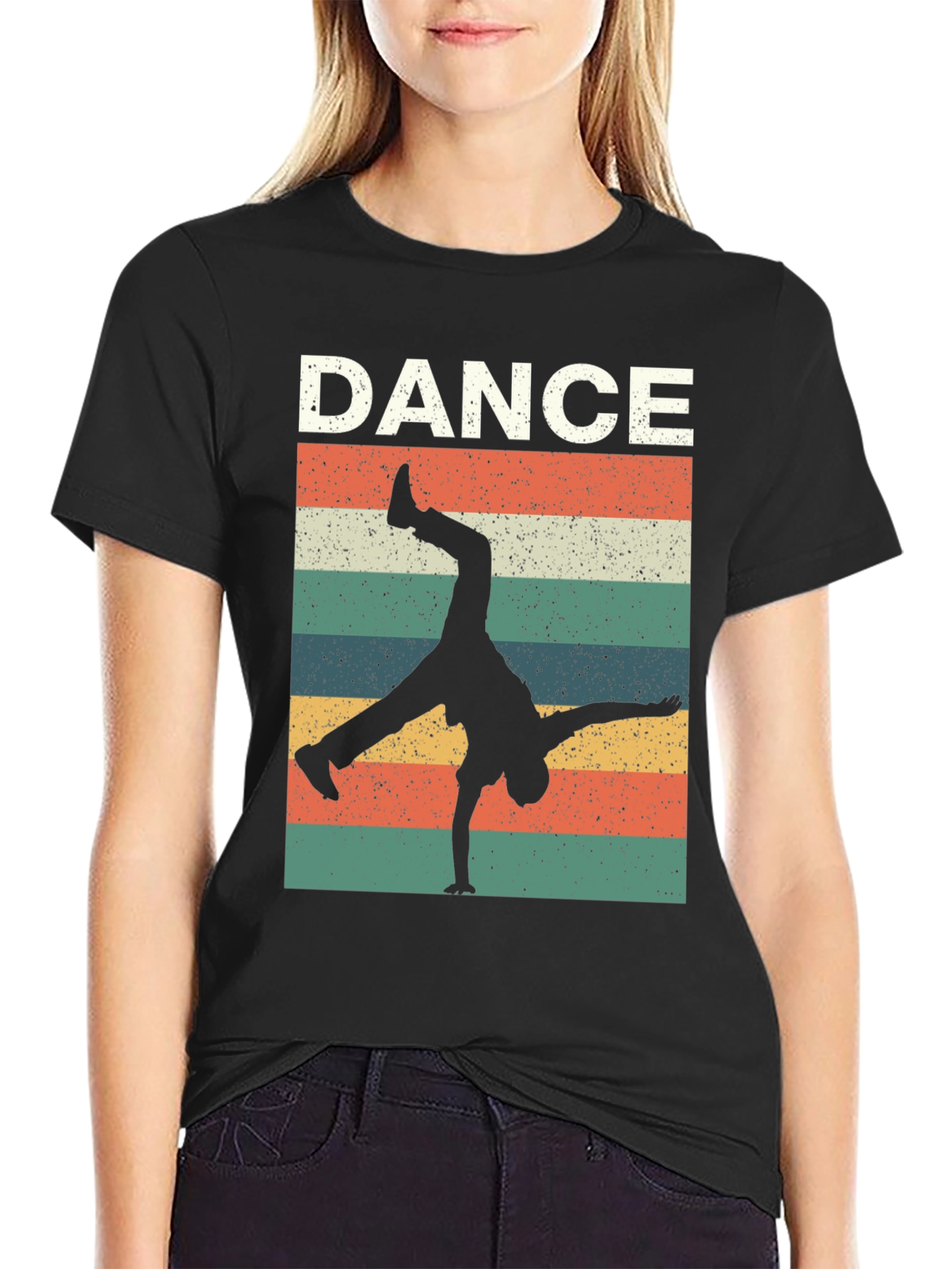Retro Dance Silhouette T-Shirt