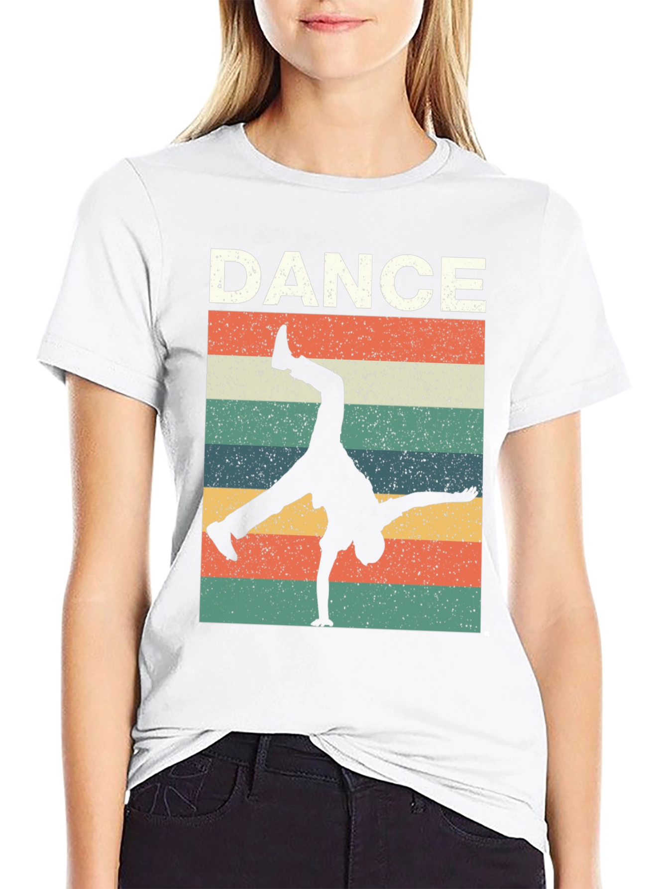 Retro Dance Silhouette T-Shirt
