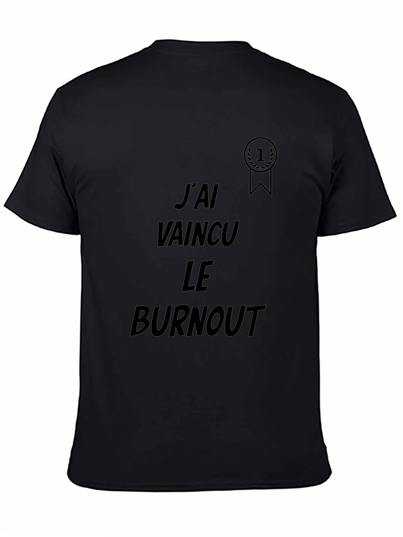 Burnout Survivor Tee - Unisex Black T-Shirt