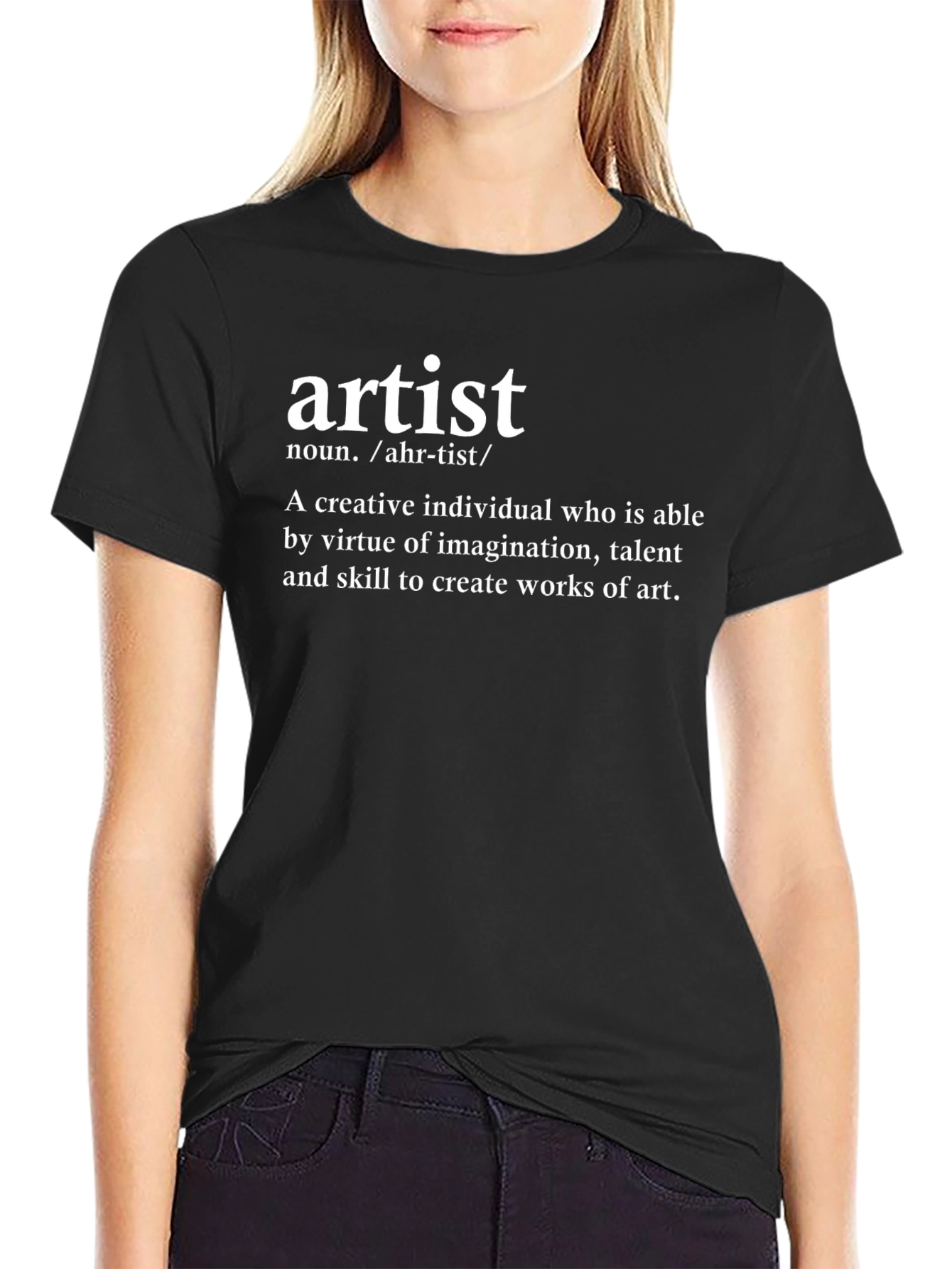 Artist Definition Graphic Tee - Creative Gift