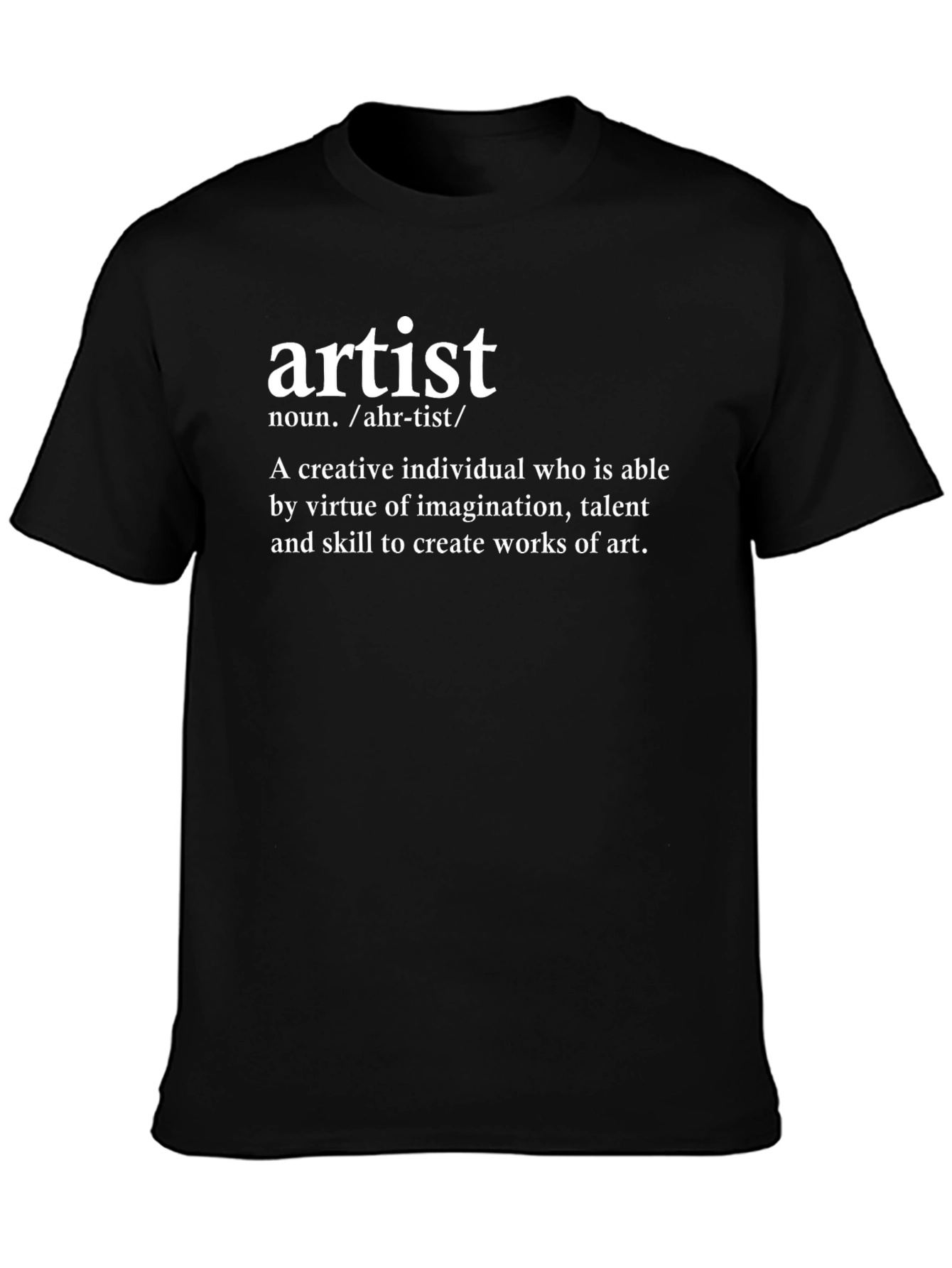 Artist Definition Graphic Tee - Creative Gift