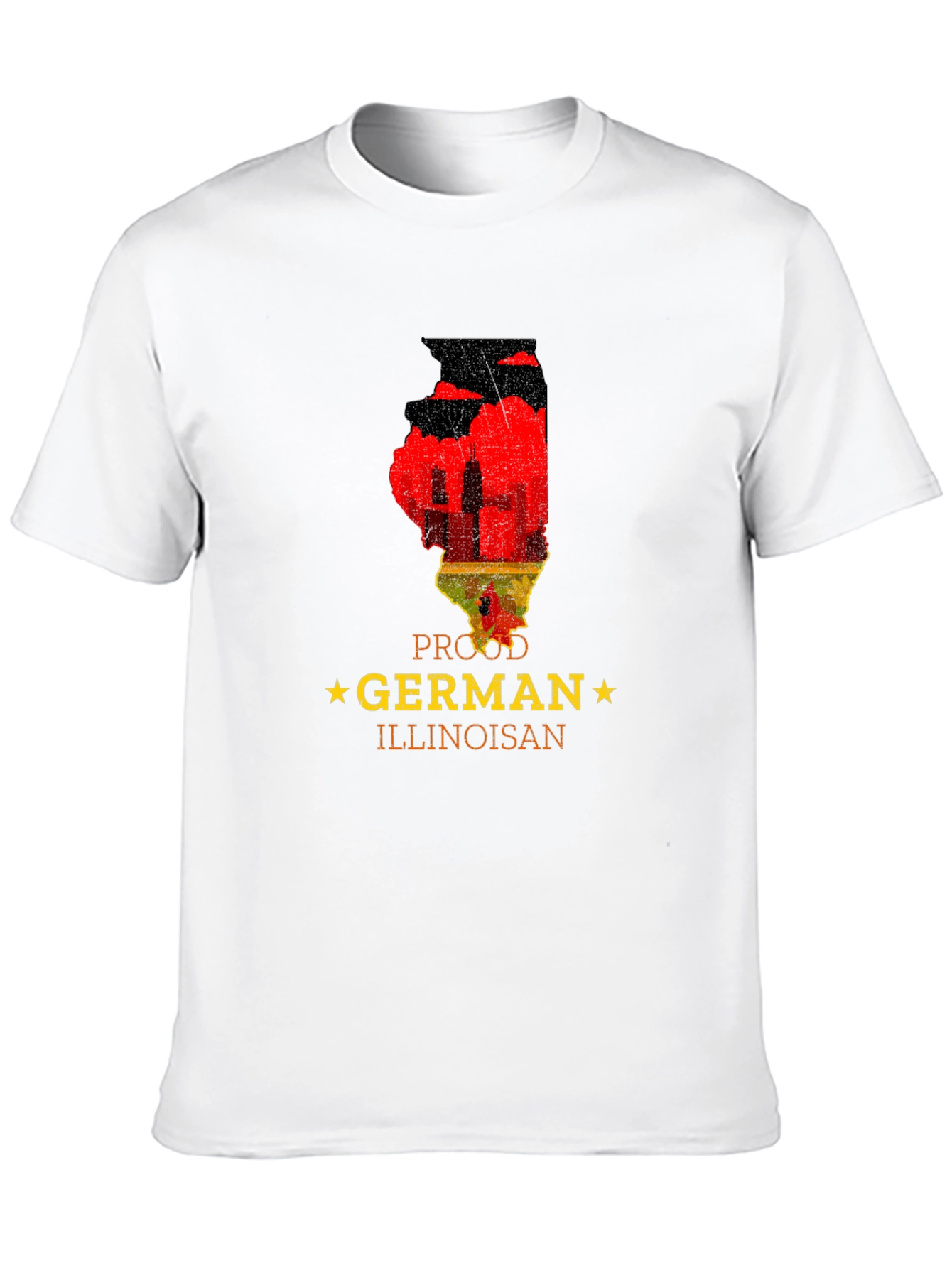 Proud German Illinoisan T-Shirt