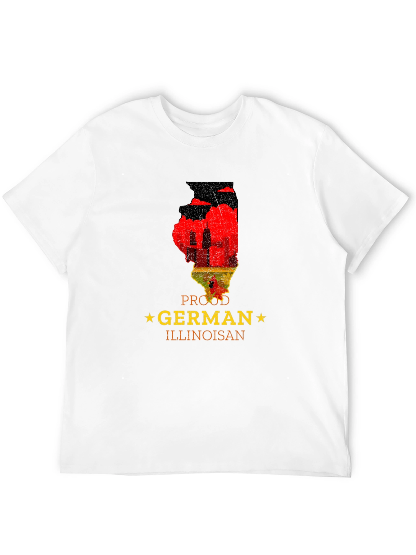 Proud German Illinoisan T-Shirt