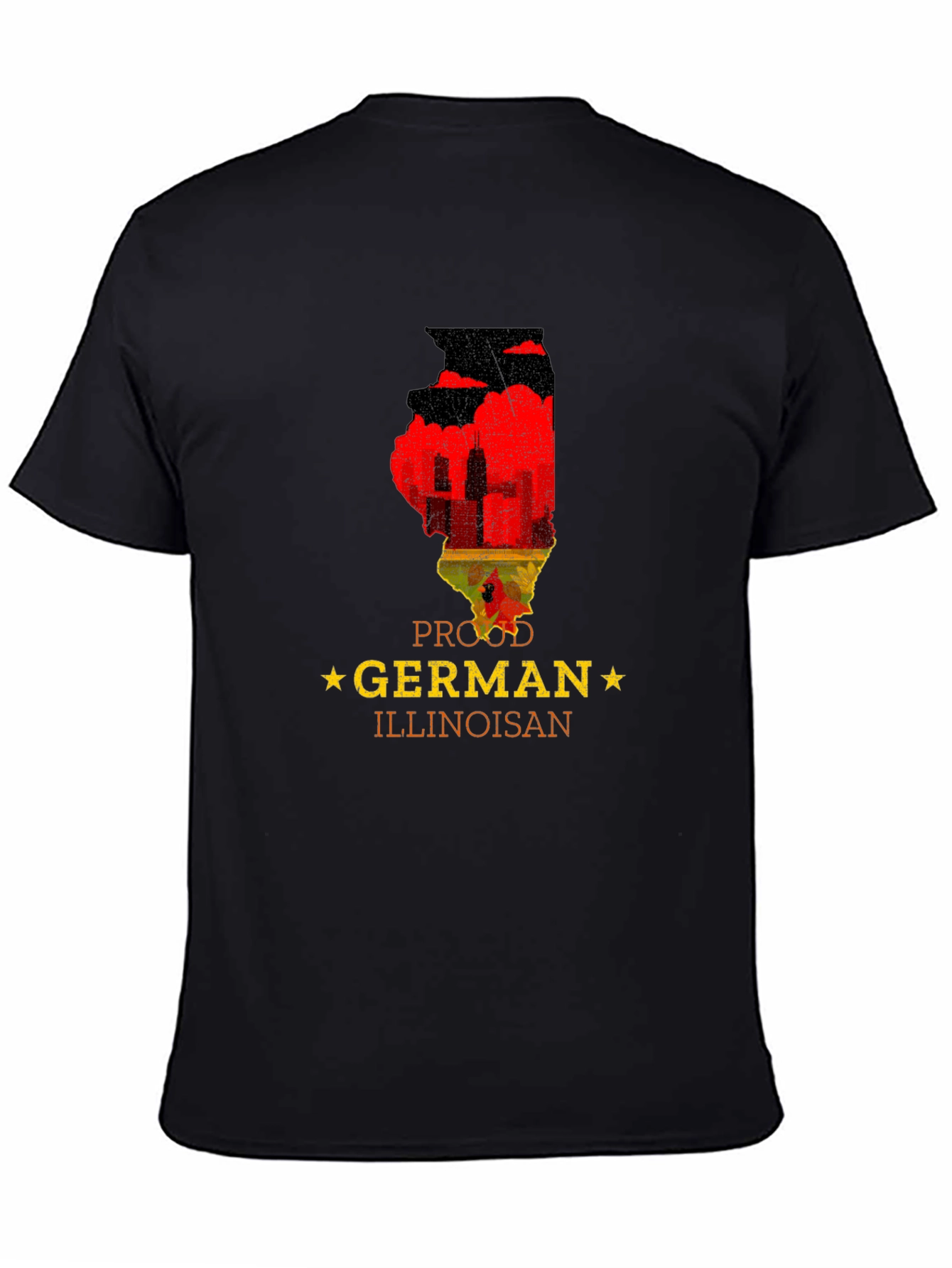 Proud German Illinoisan T-Shirt