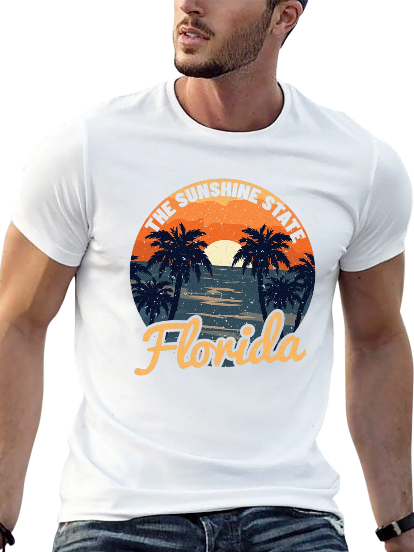 Florida Sunshine State Graphic T-Shirt