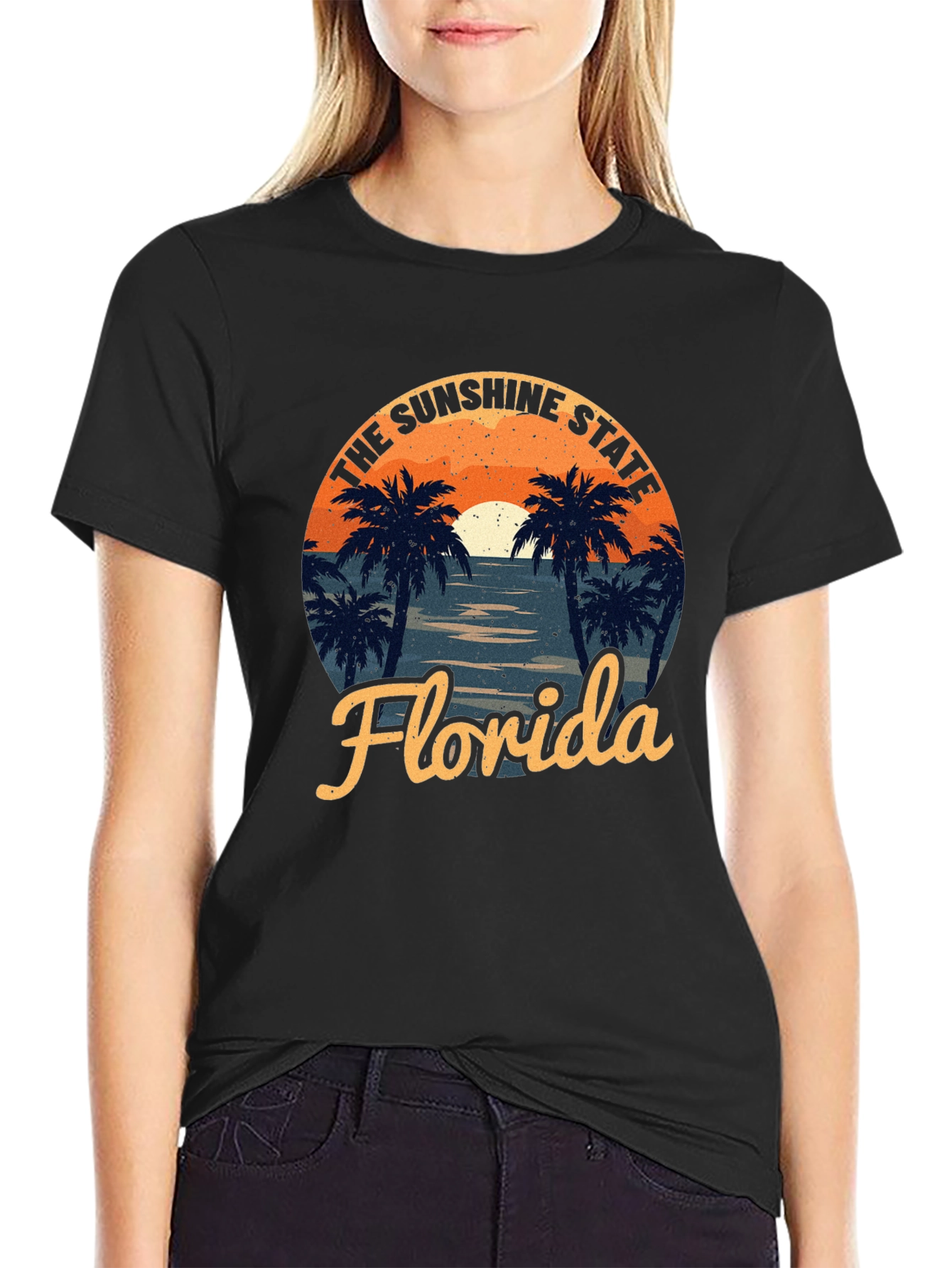 Florida Sunshine State Graphic T-Shirt