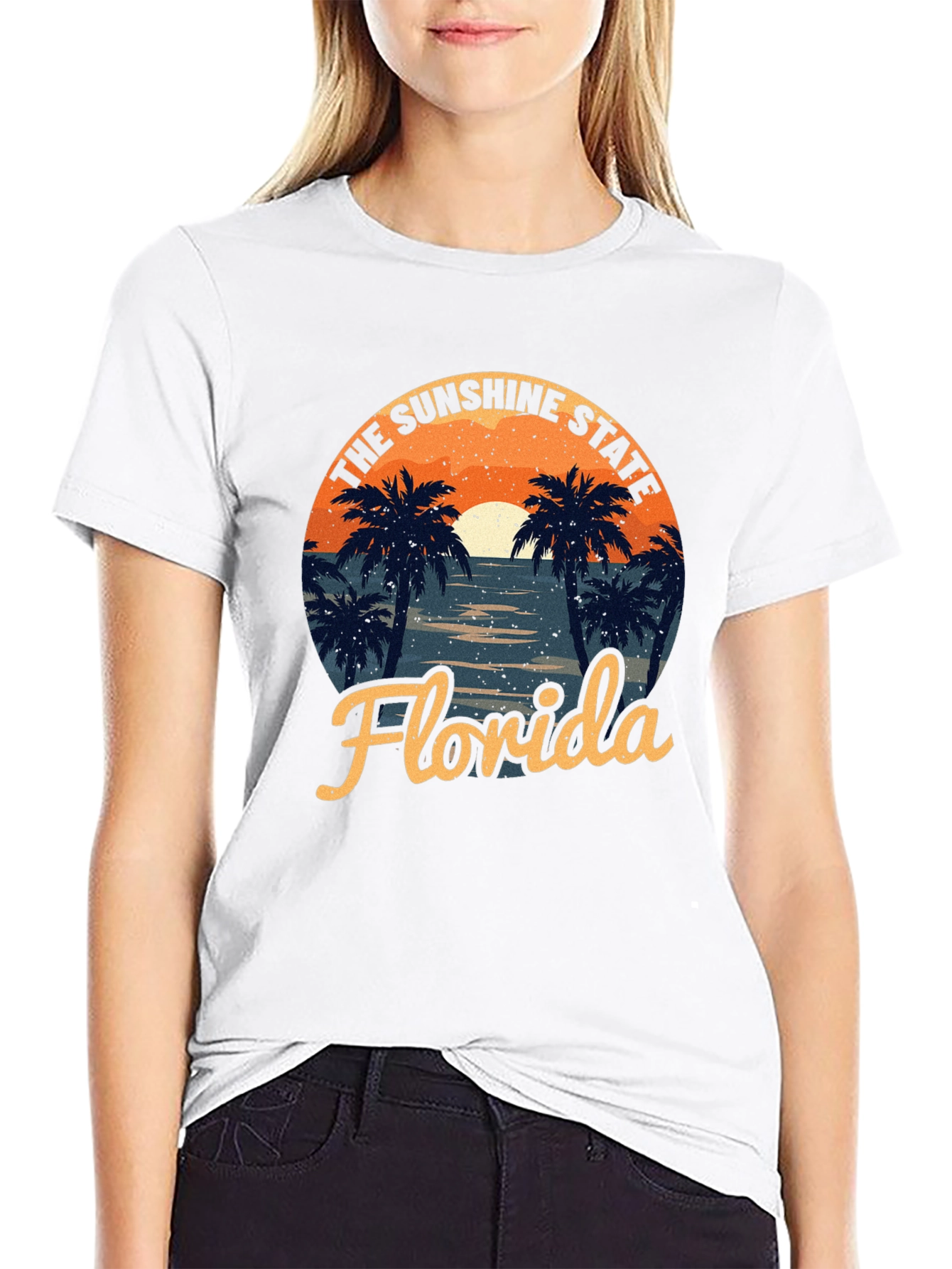 Florida Sunshine State Graphic T-Shirt