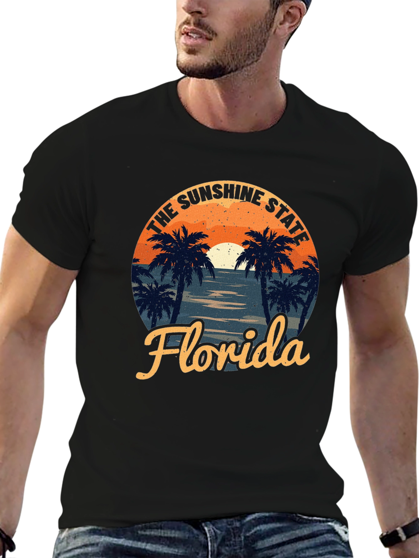 Florida Sunshine State Graphic T-Shirt