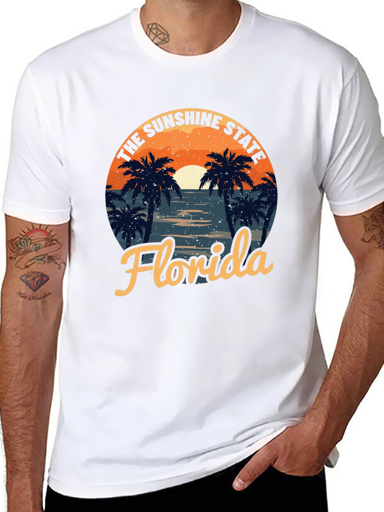 Florida Sunshine State Graphic T-Shirt