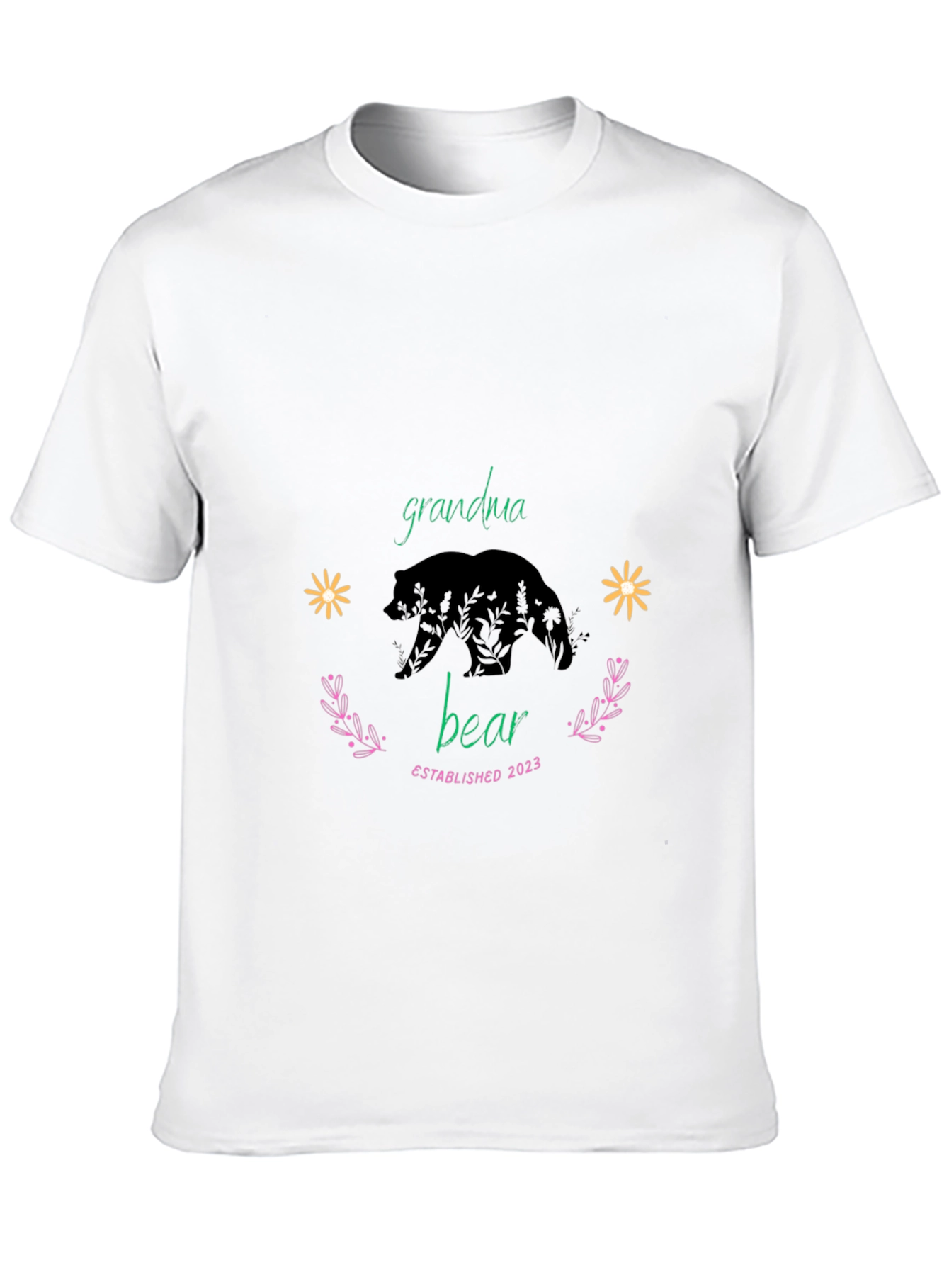 Grandma Bear Established 2023 T-Shirt