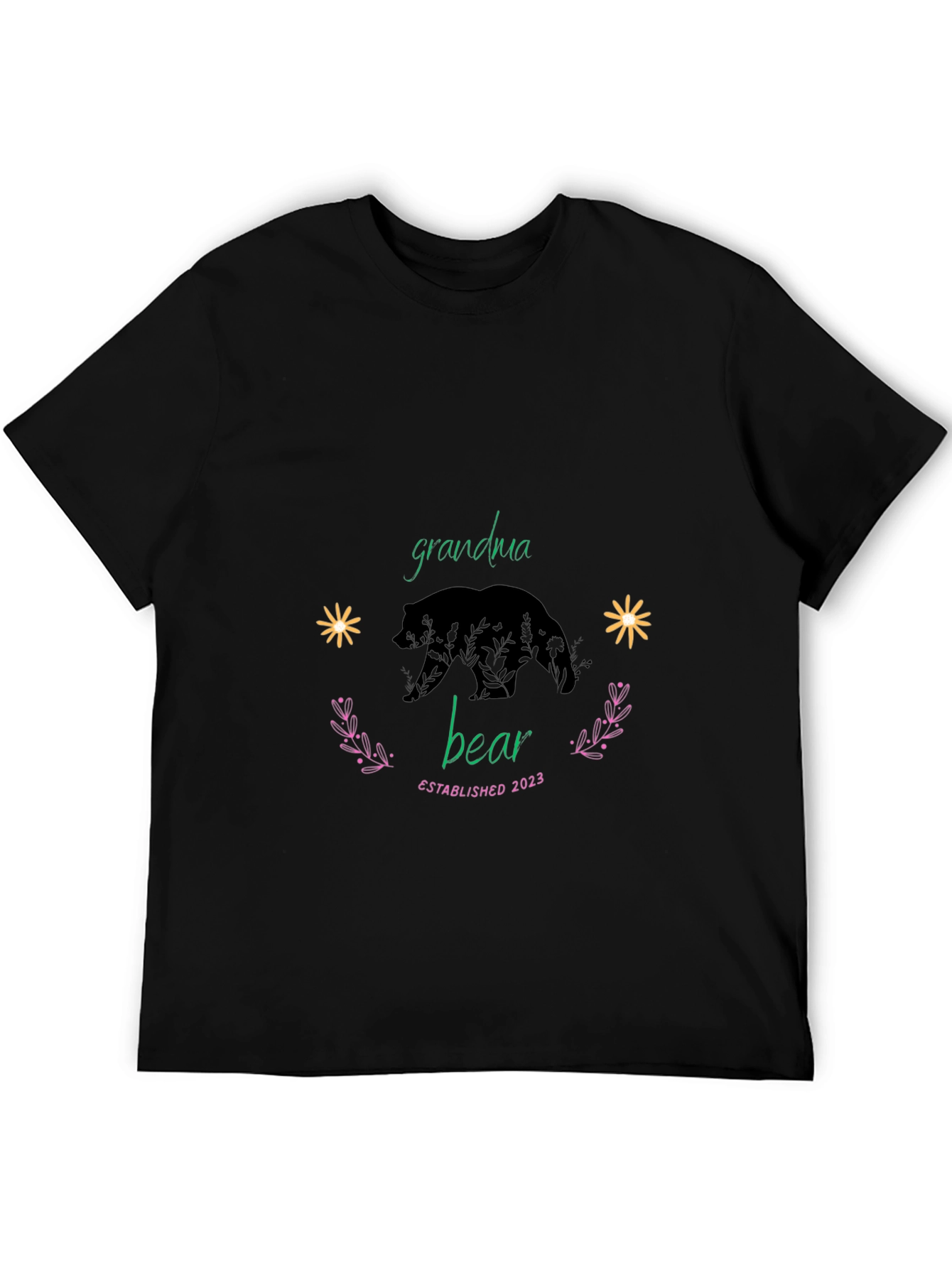 Grandma Bear Established 2023 T-Shirt