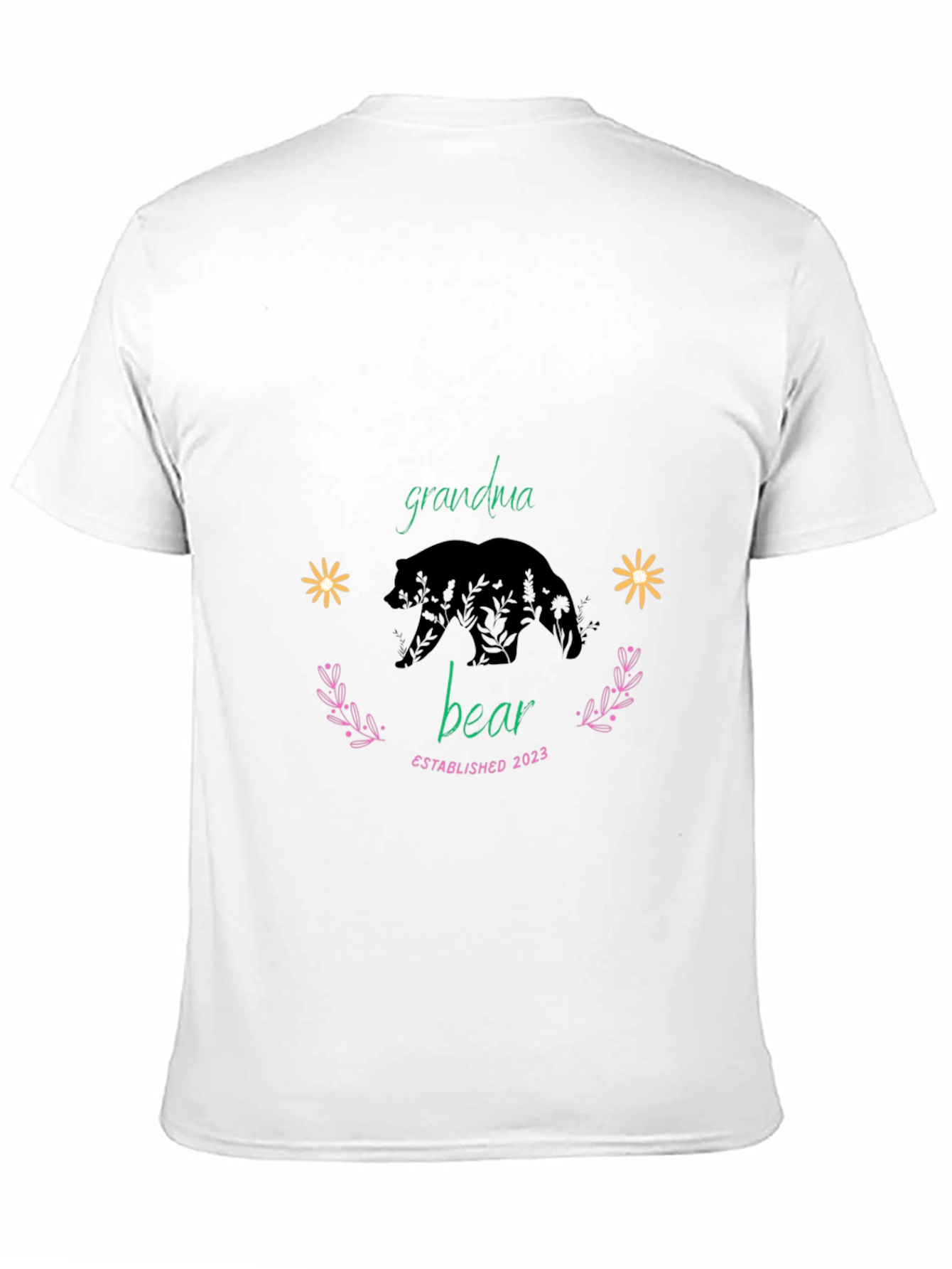 Grandma Bear Established 2023 T-Shirt
