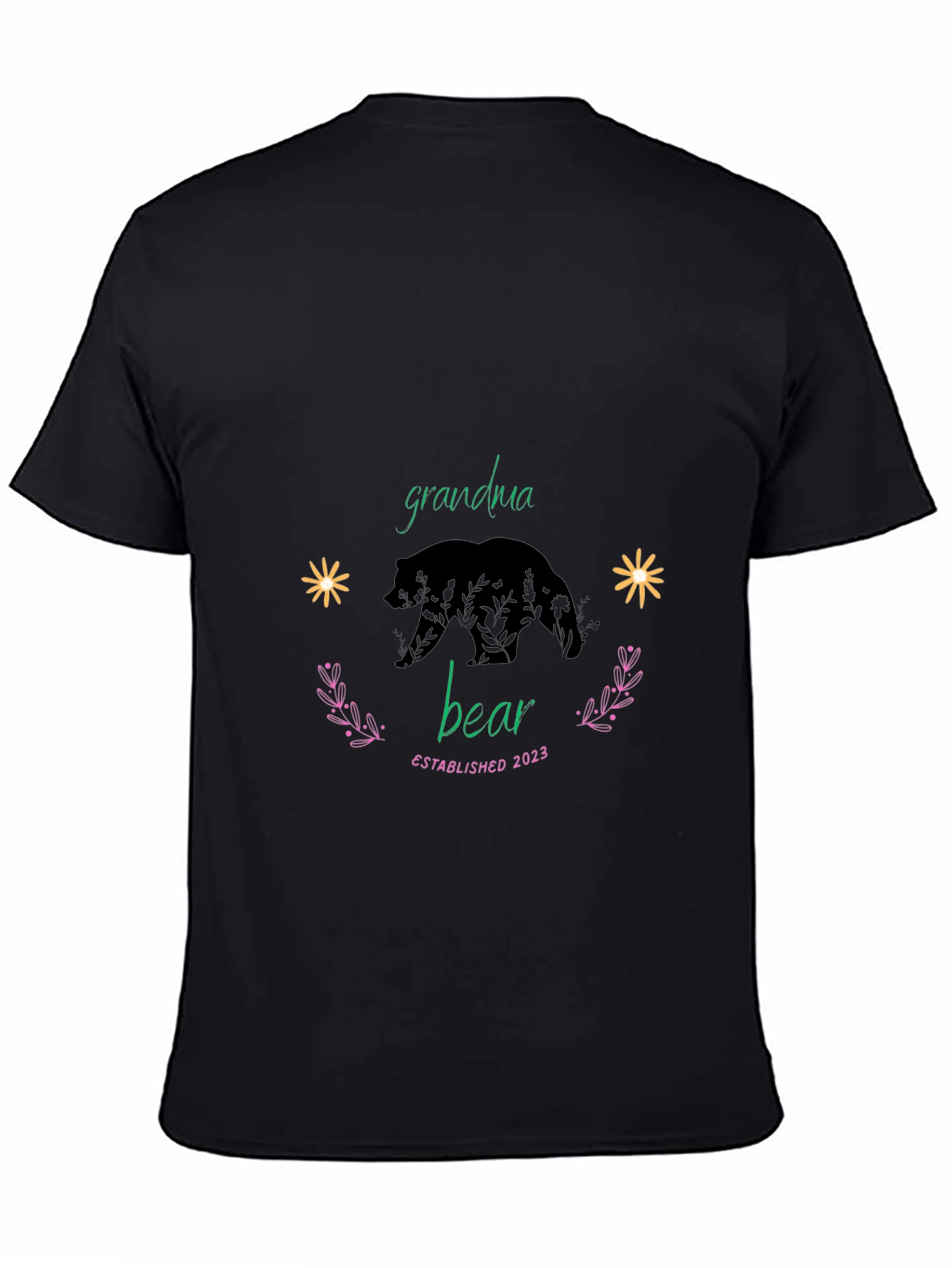 Grandma Bear Established 2023 T-Shirt