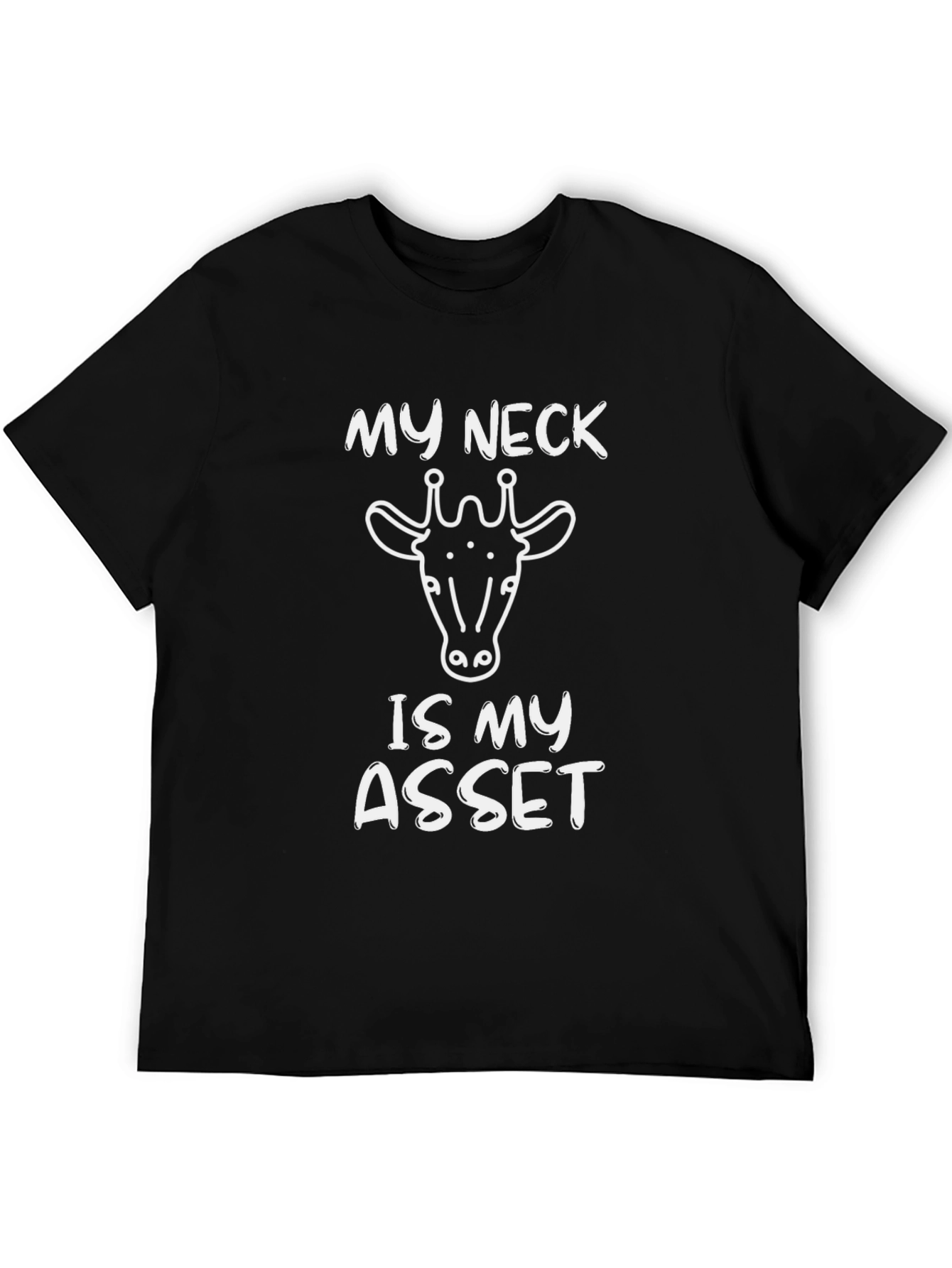 Funny Giraffe Neck Asset T-Shirt