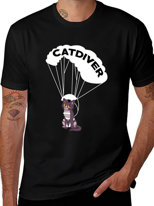 Catdiver Graphic T-Shirt