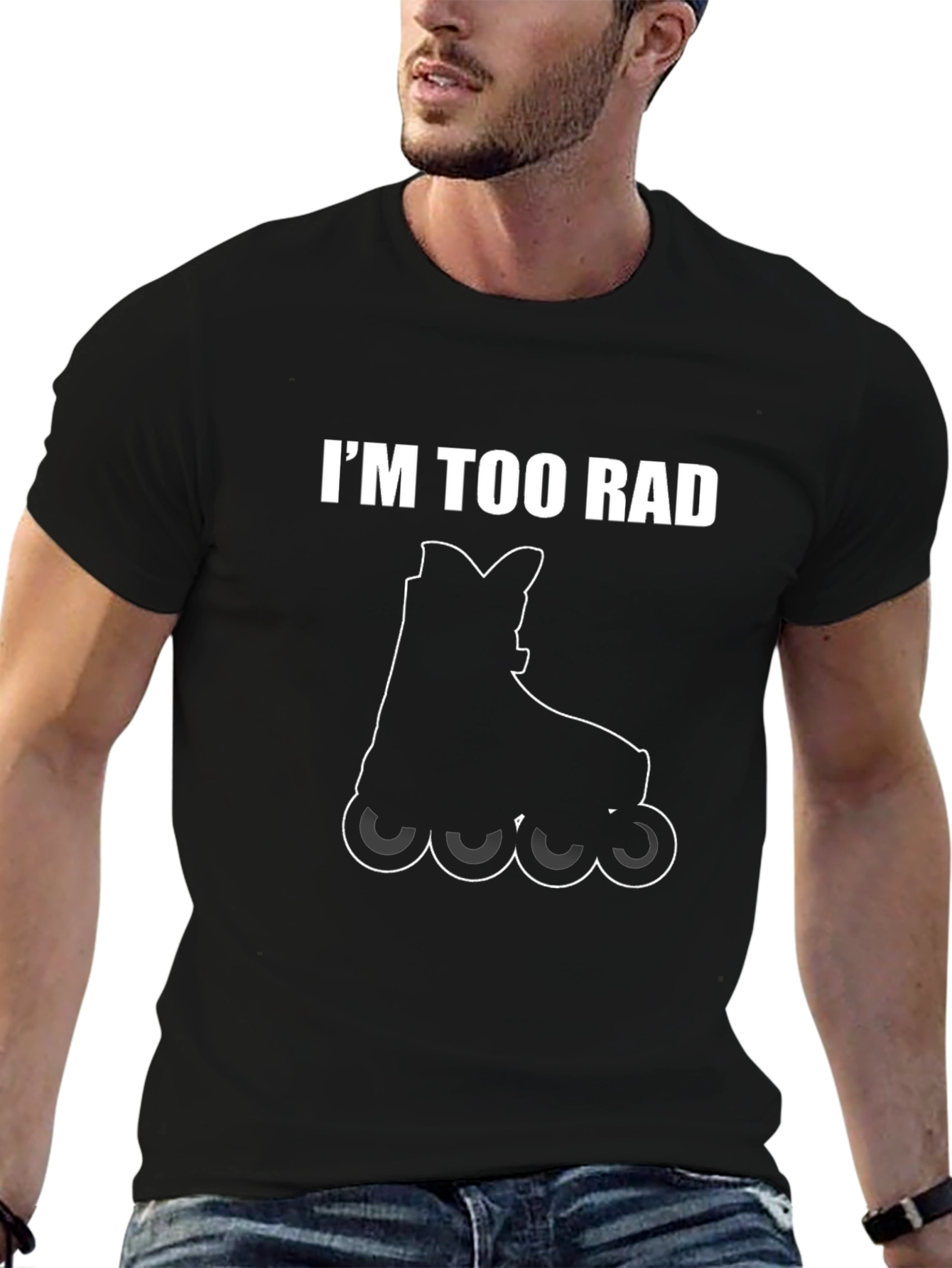 Im Too Rad Inline Skate T-Shirt