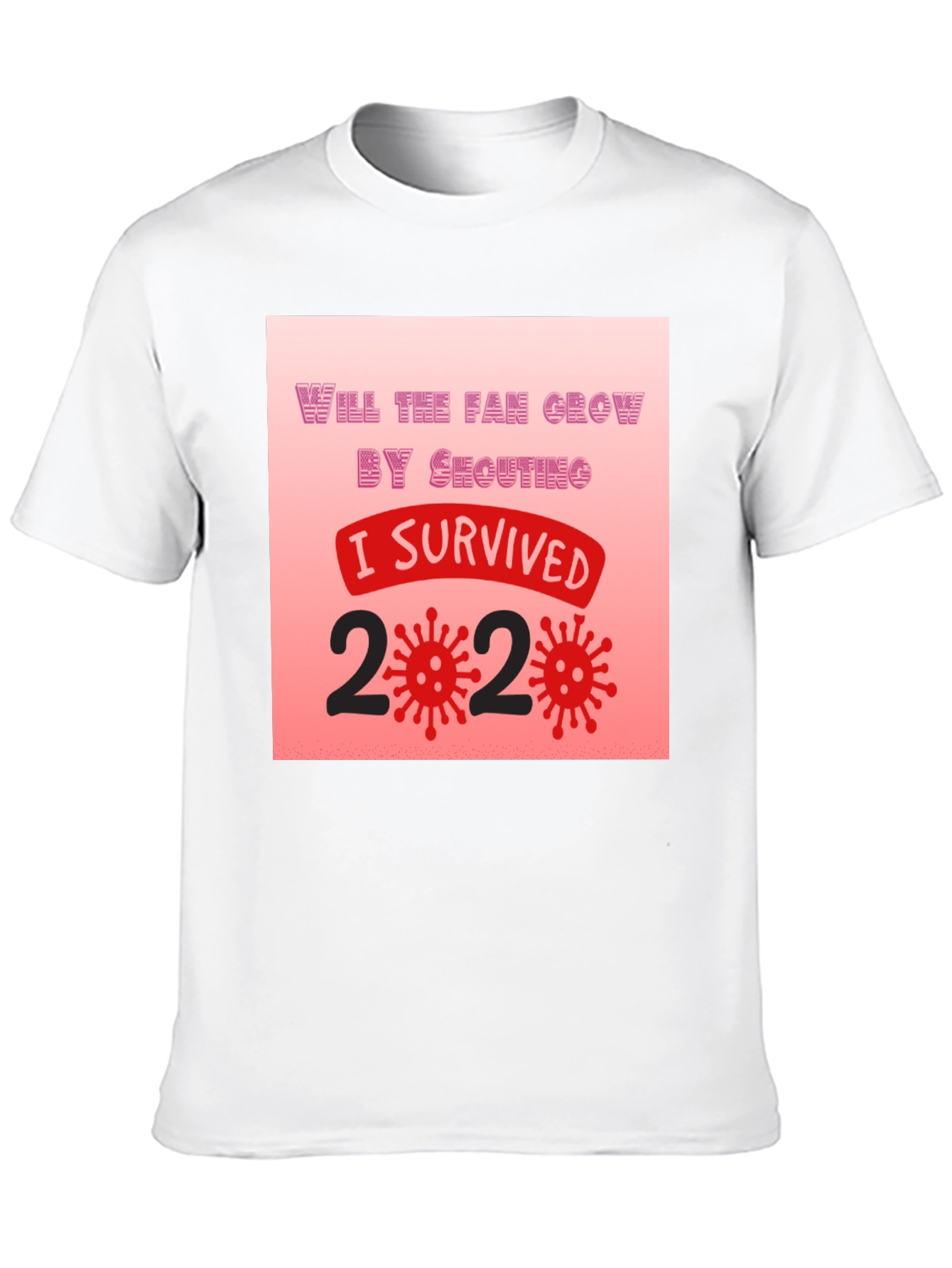 I Survived 2020 T-Shirt - Novelty Graphic Tee