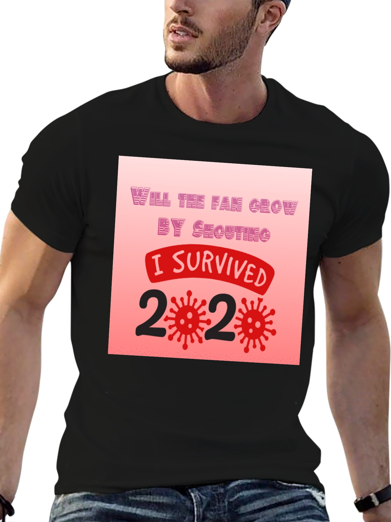 I Survived 2020 T-Shirt - Novelty Graphic Tee