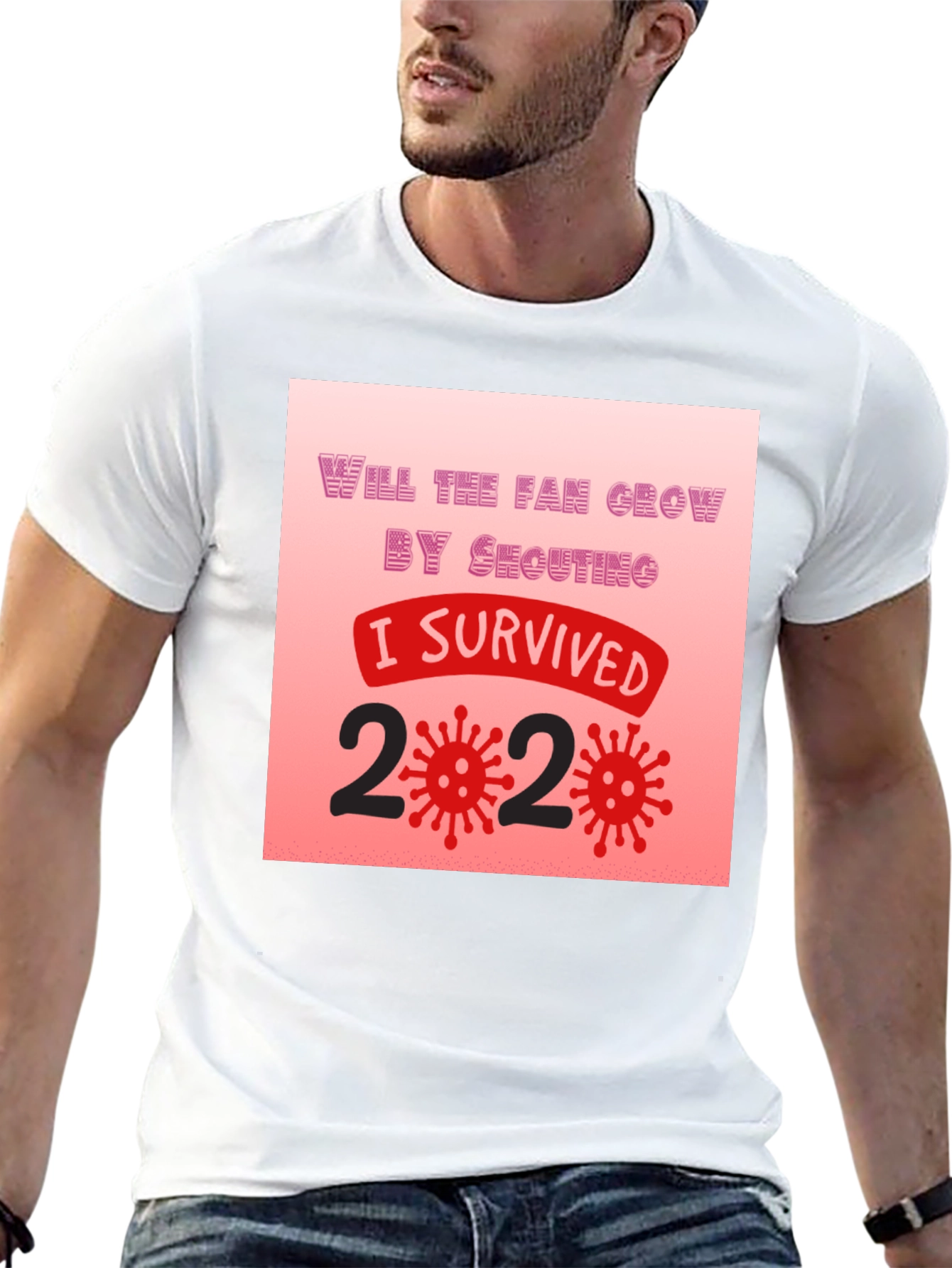 I Survived 2020 T-Shirt - Novelty Graphic Tee
