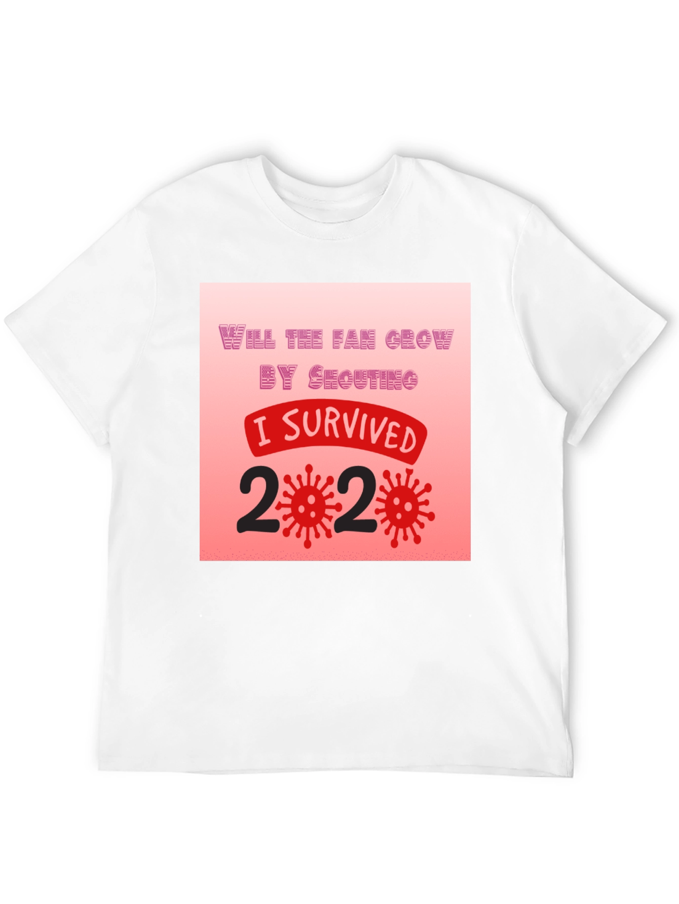 I Survived 2020 T-Shirt - Novelty Graphic Tee