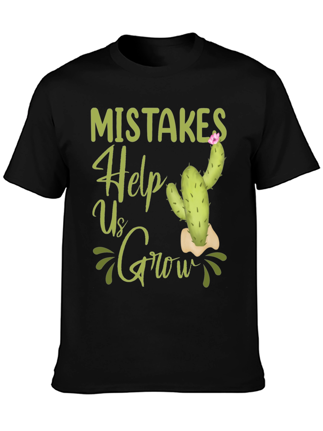 Mistakes Help Us Grow Graphic T-Shirt