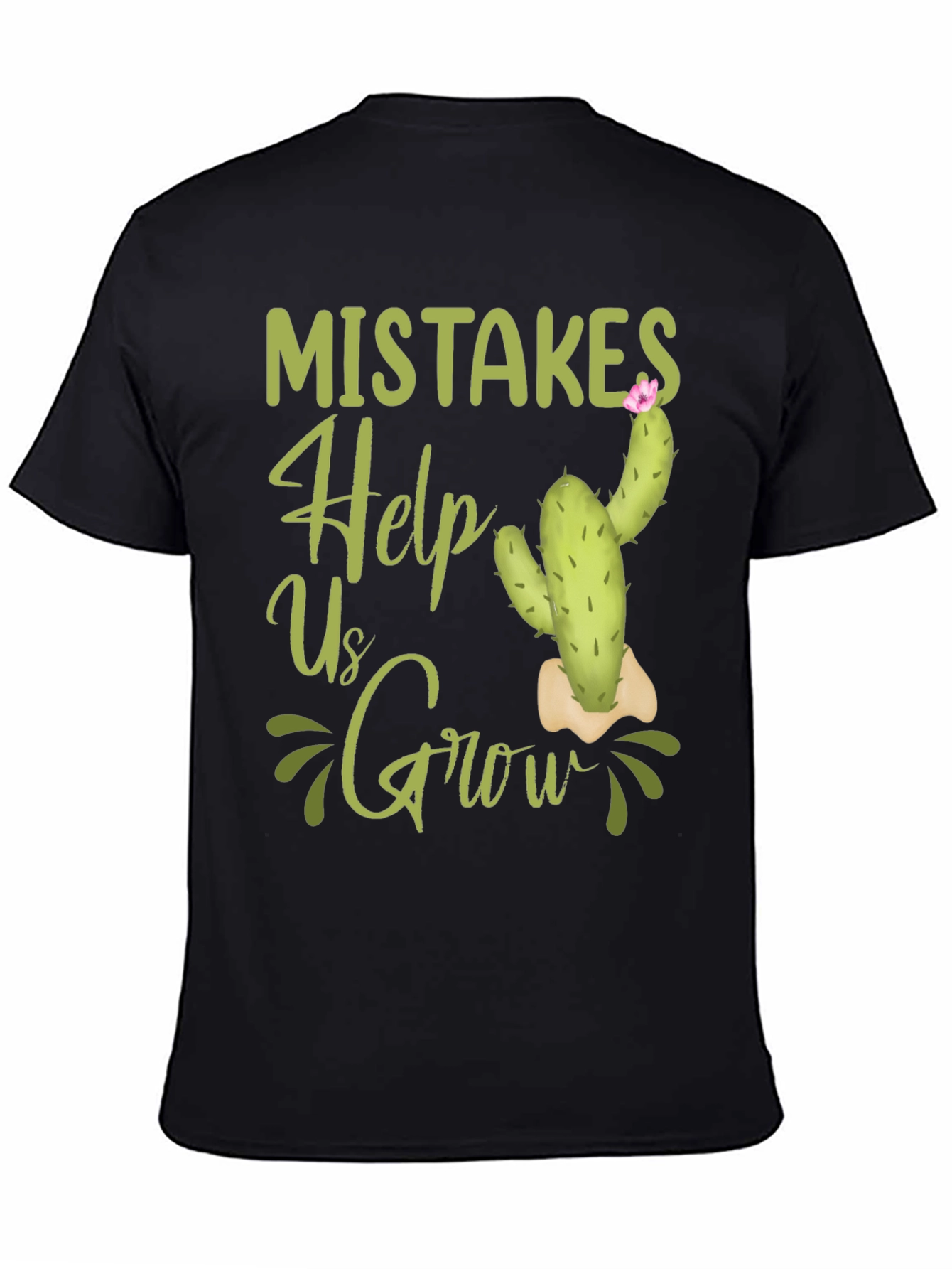 Mistakes Help Us Grow Graphic T-Shirt