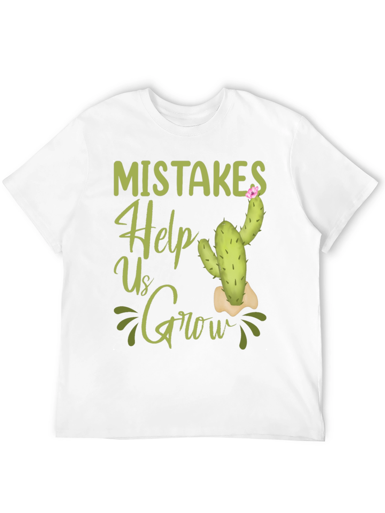 Mistakes Help Us Grow Graphic T-Shirt
