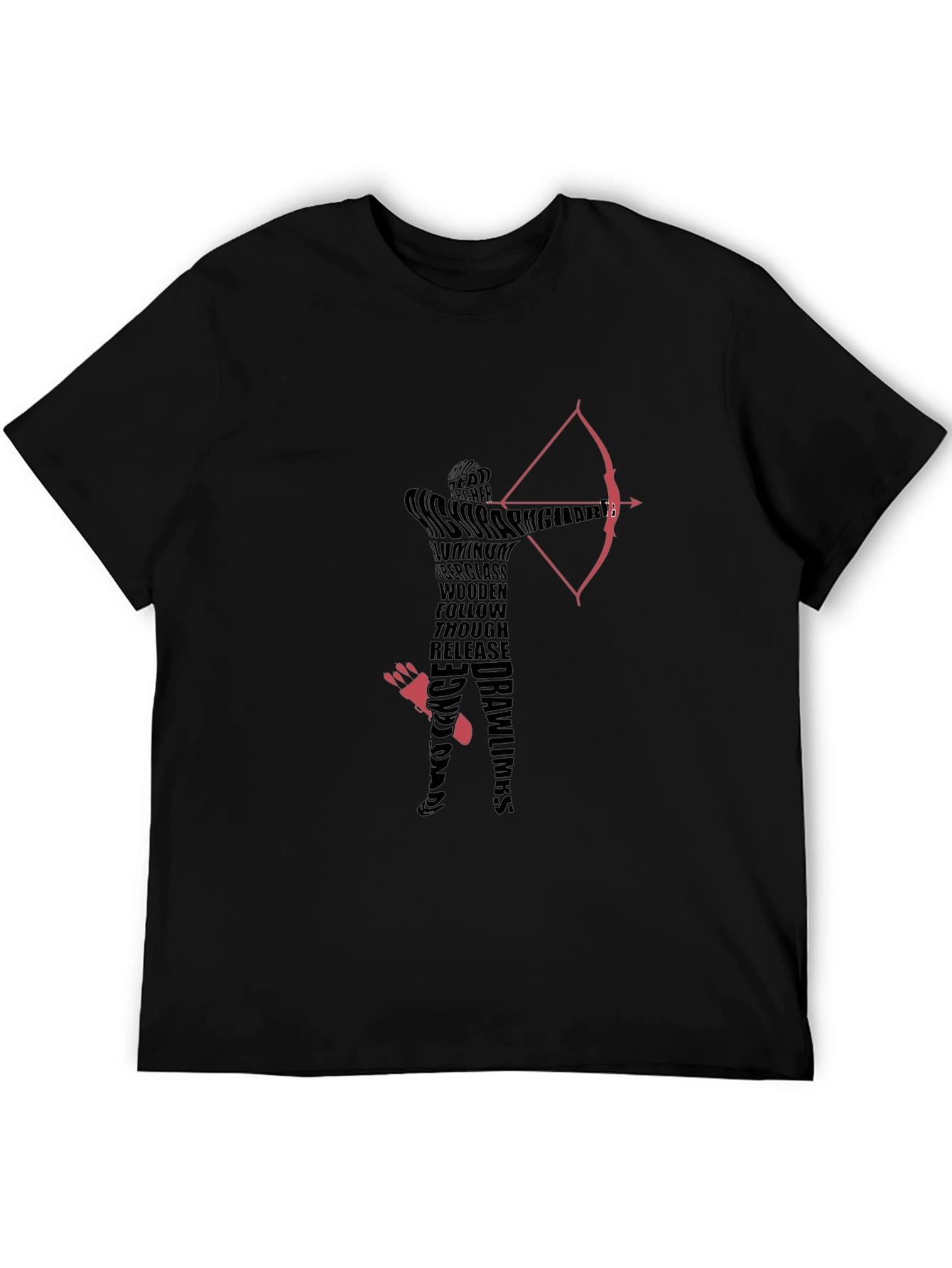 Archery Word Art T-Shirt