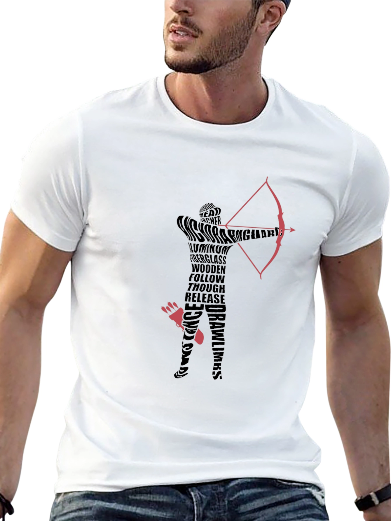 Archery Word Art T-Shirt