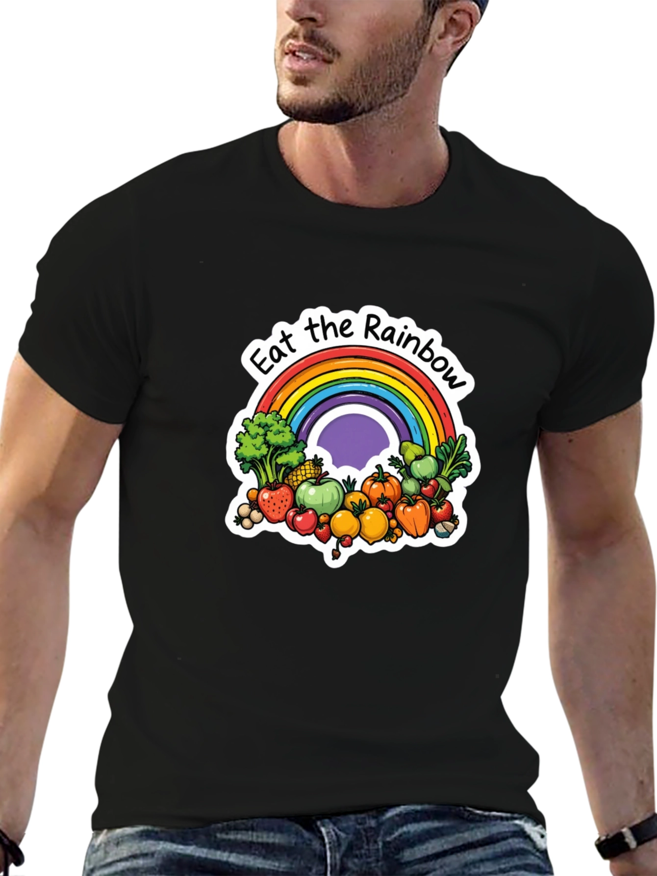 Eat the Rainbow Graphic T-Shirt