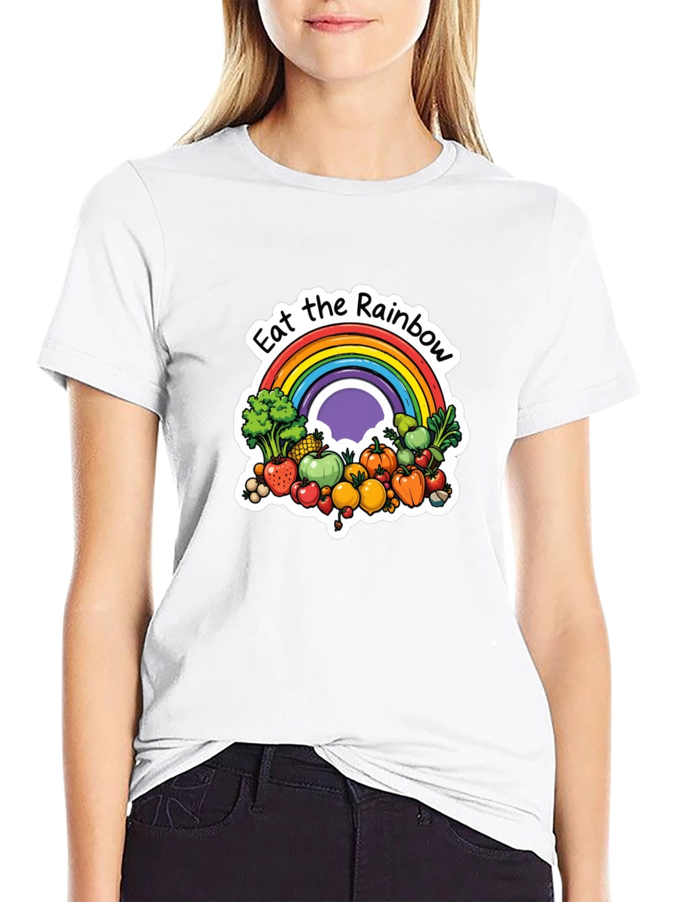 Eat the Rainbow Graphic T-Shirt