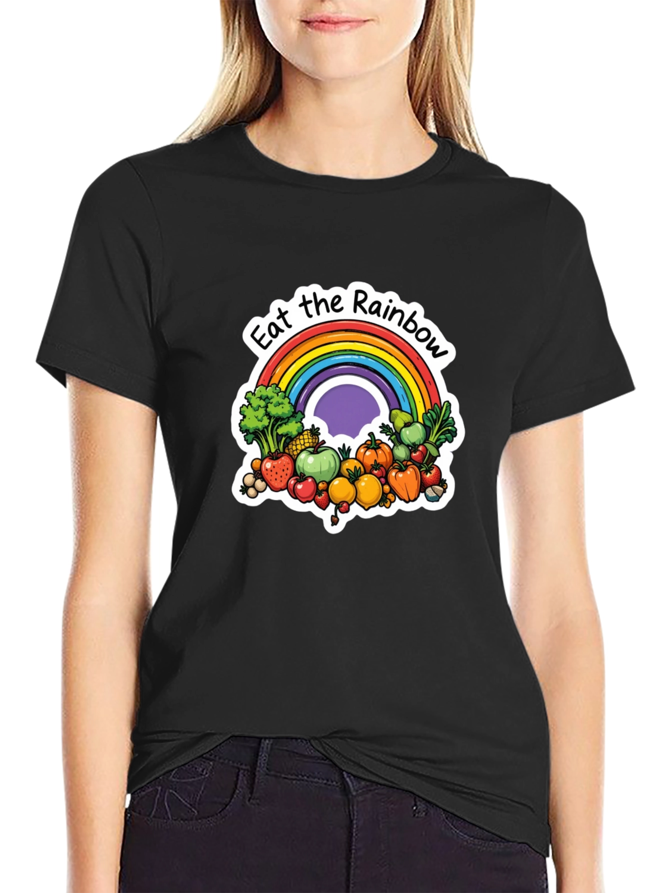 Eat the Rainbow Graphic T-Shirt