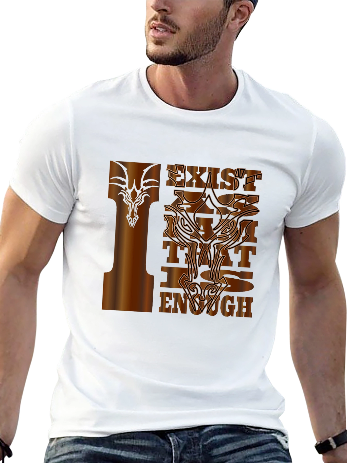 Exist That is Enough T-Shirt Graphic Tee