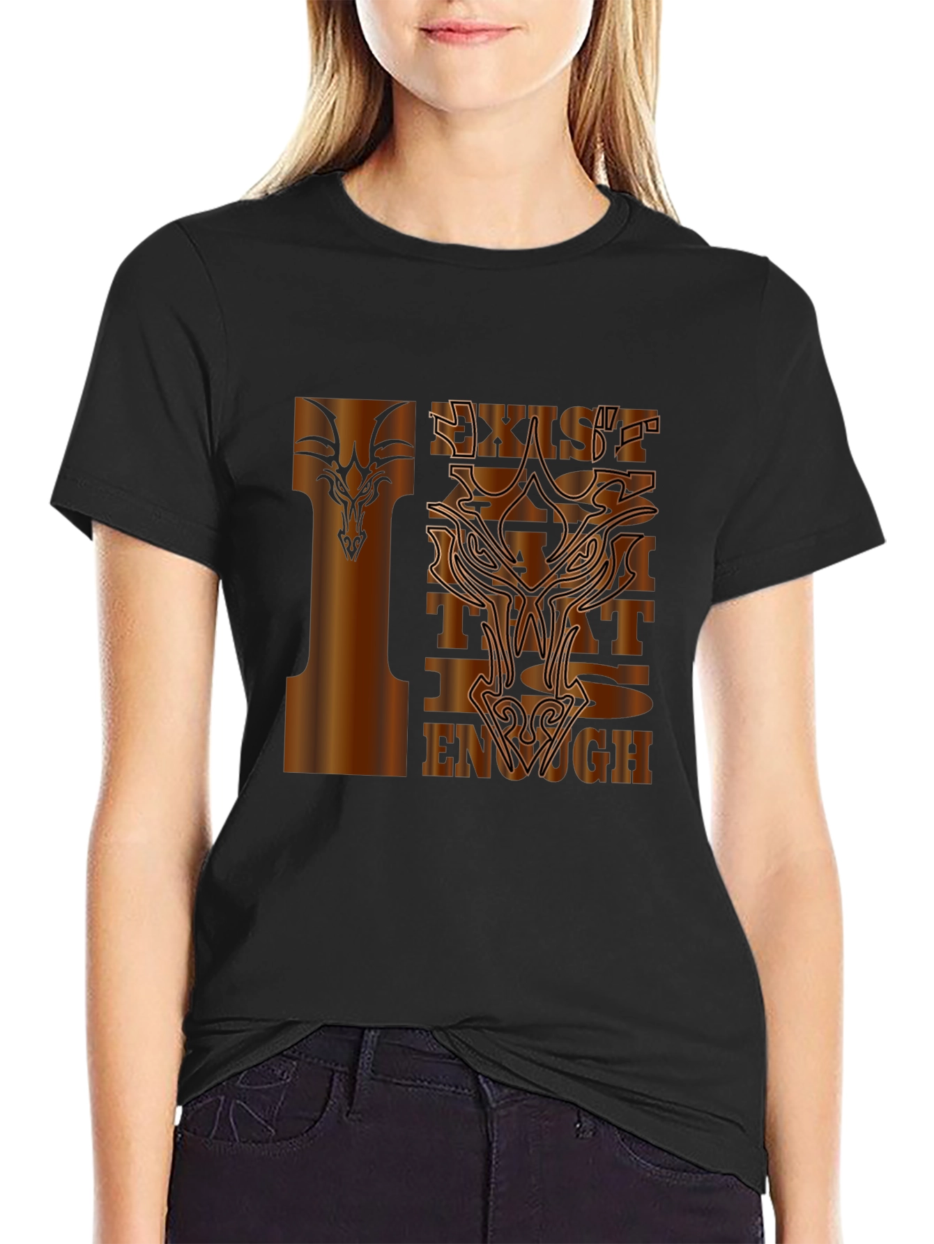 Exist That is Enough T-Shirt Graphic Tee