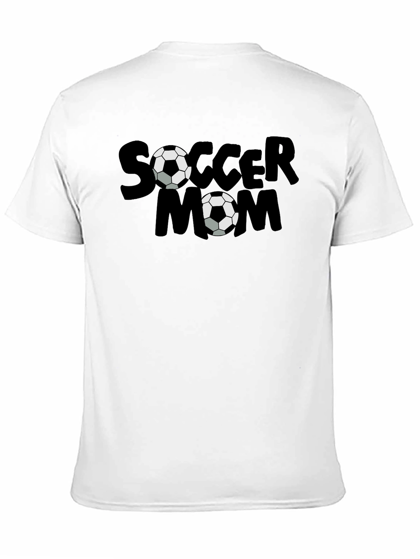 Soccer Mom Graphic T-Shirt - Black