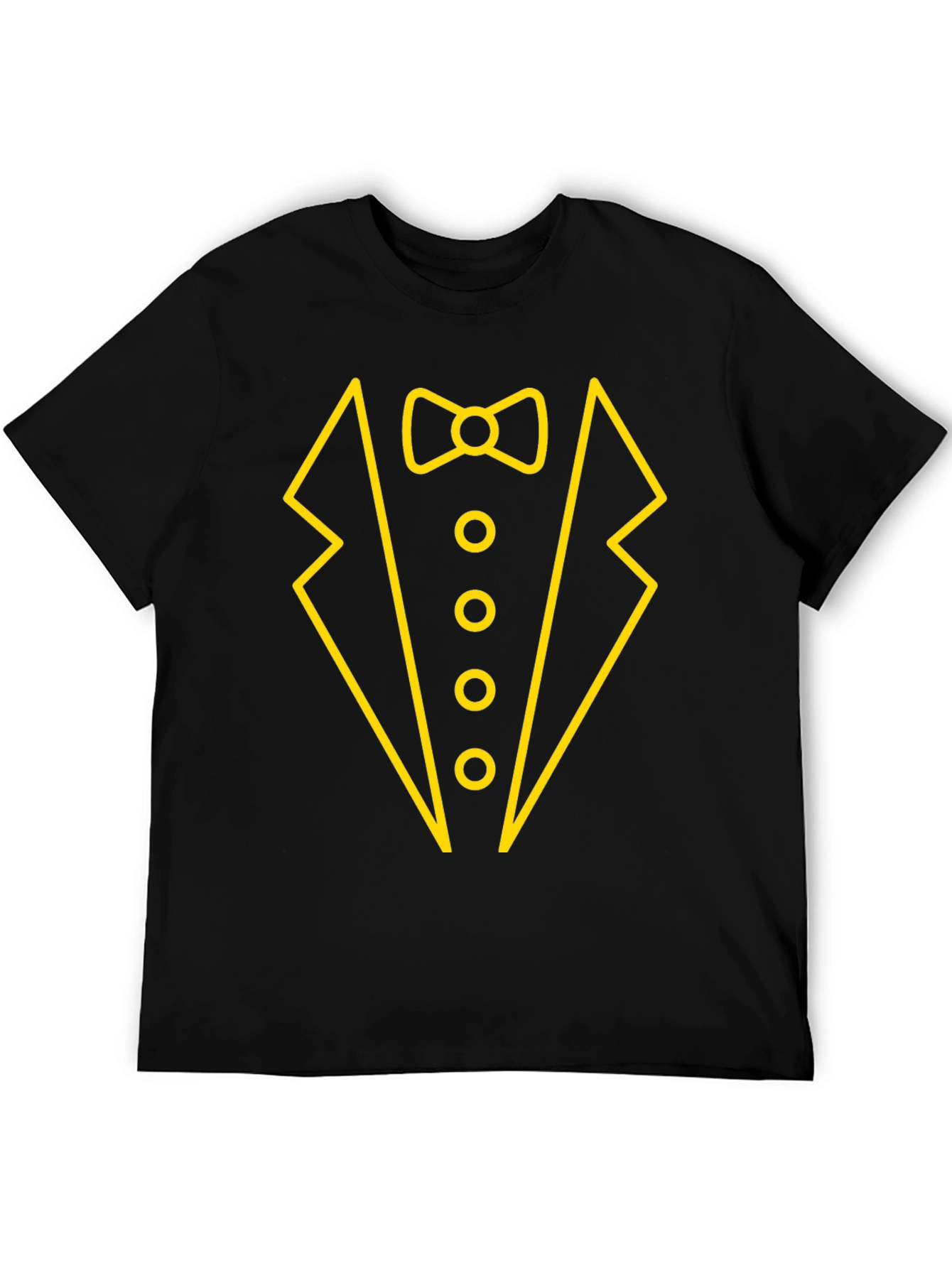 Tuxedo Graphic T-Shirt - Novelty Party Tee