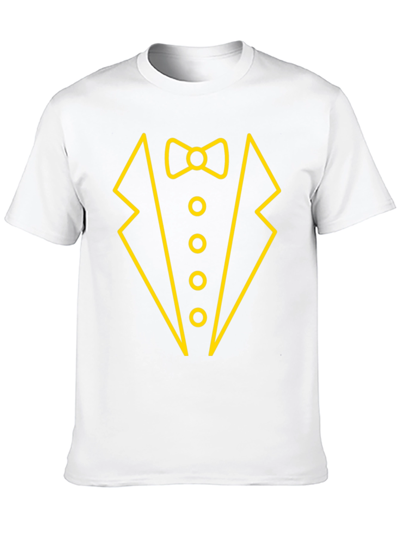 Tuxedo Graphic T-Shirt - Novelty Party Tee